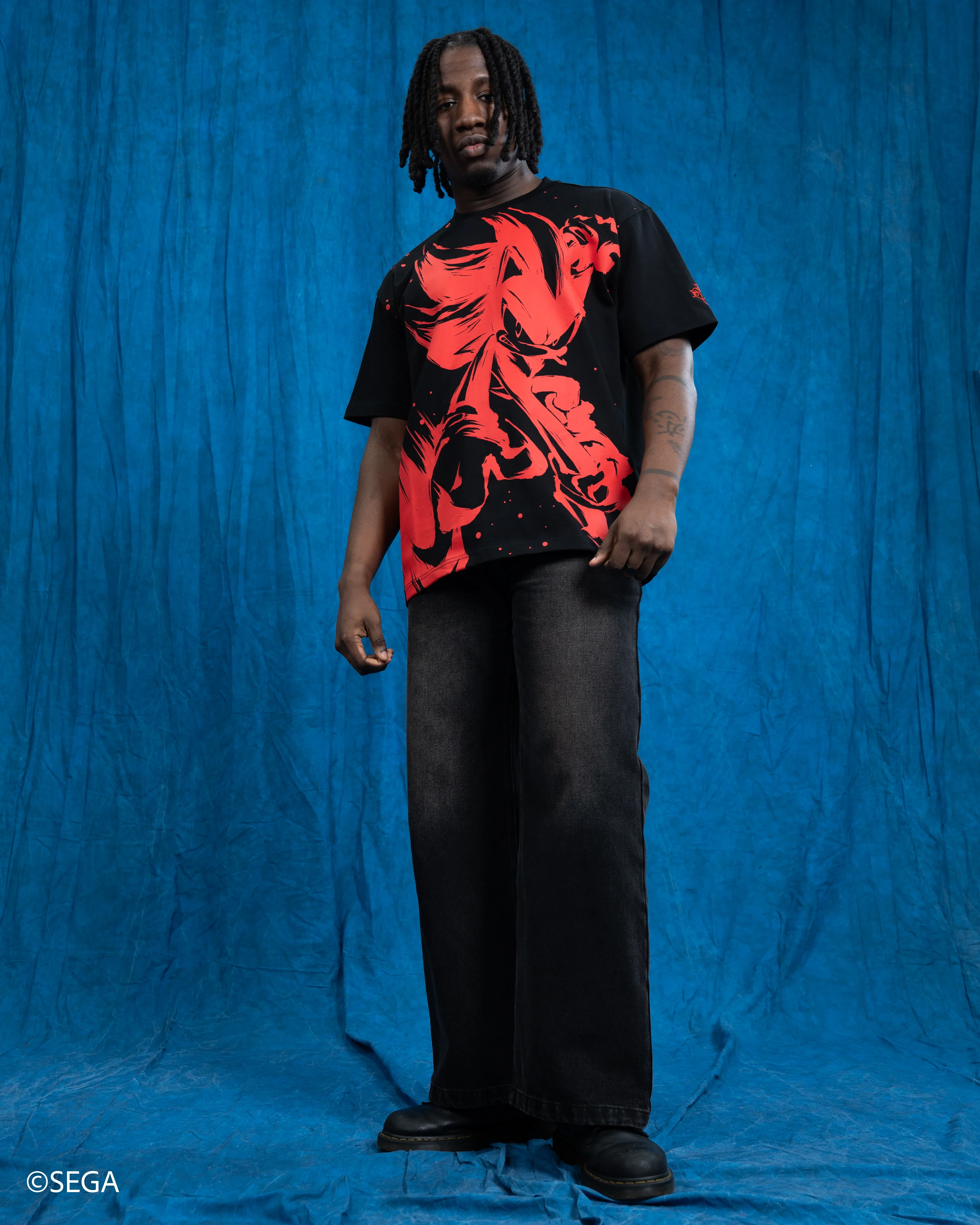 Shadow Front Print Tee - Image 10