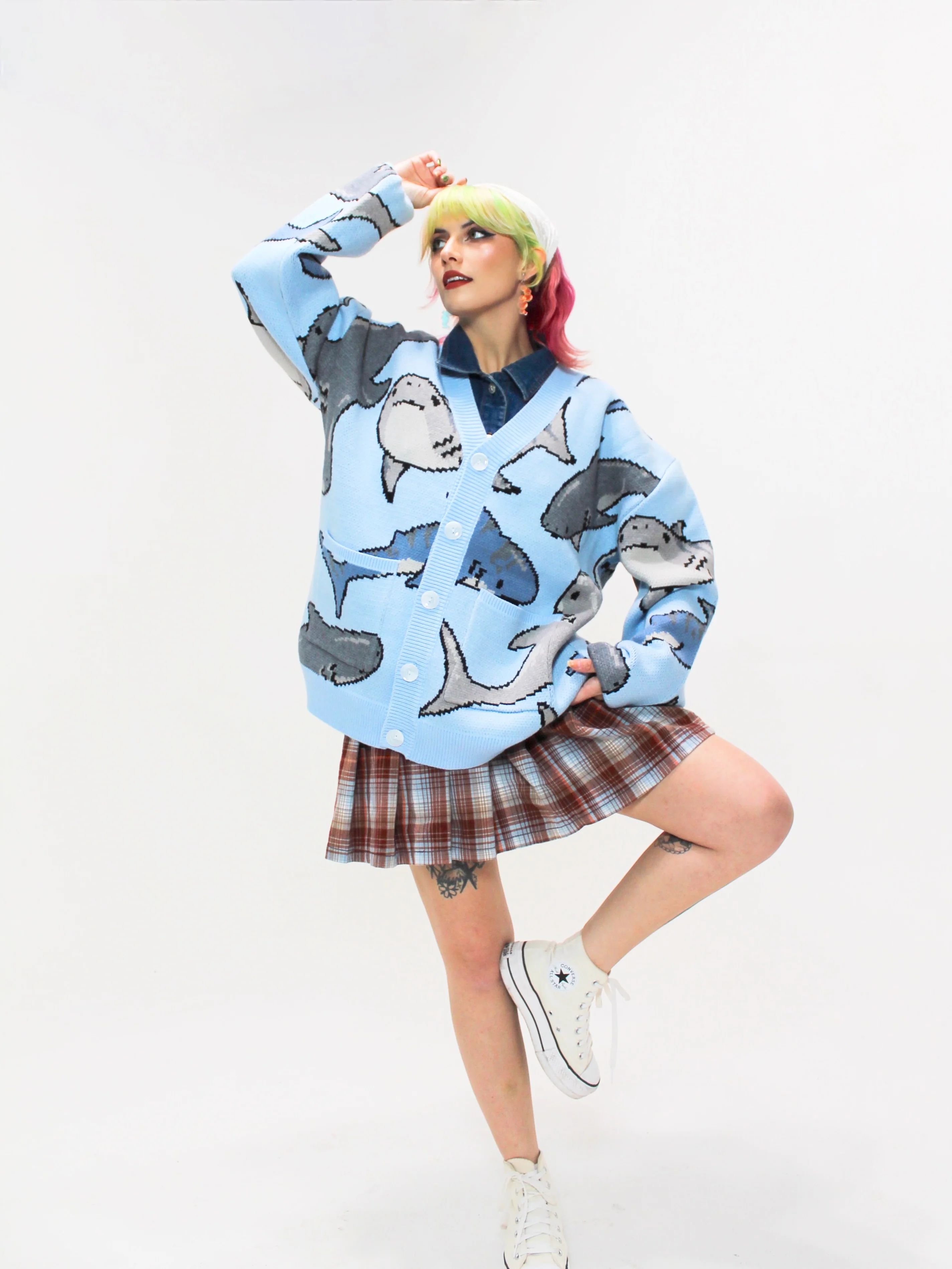 Shark Cardigan - Image 3