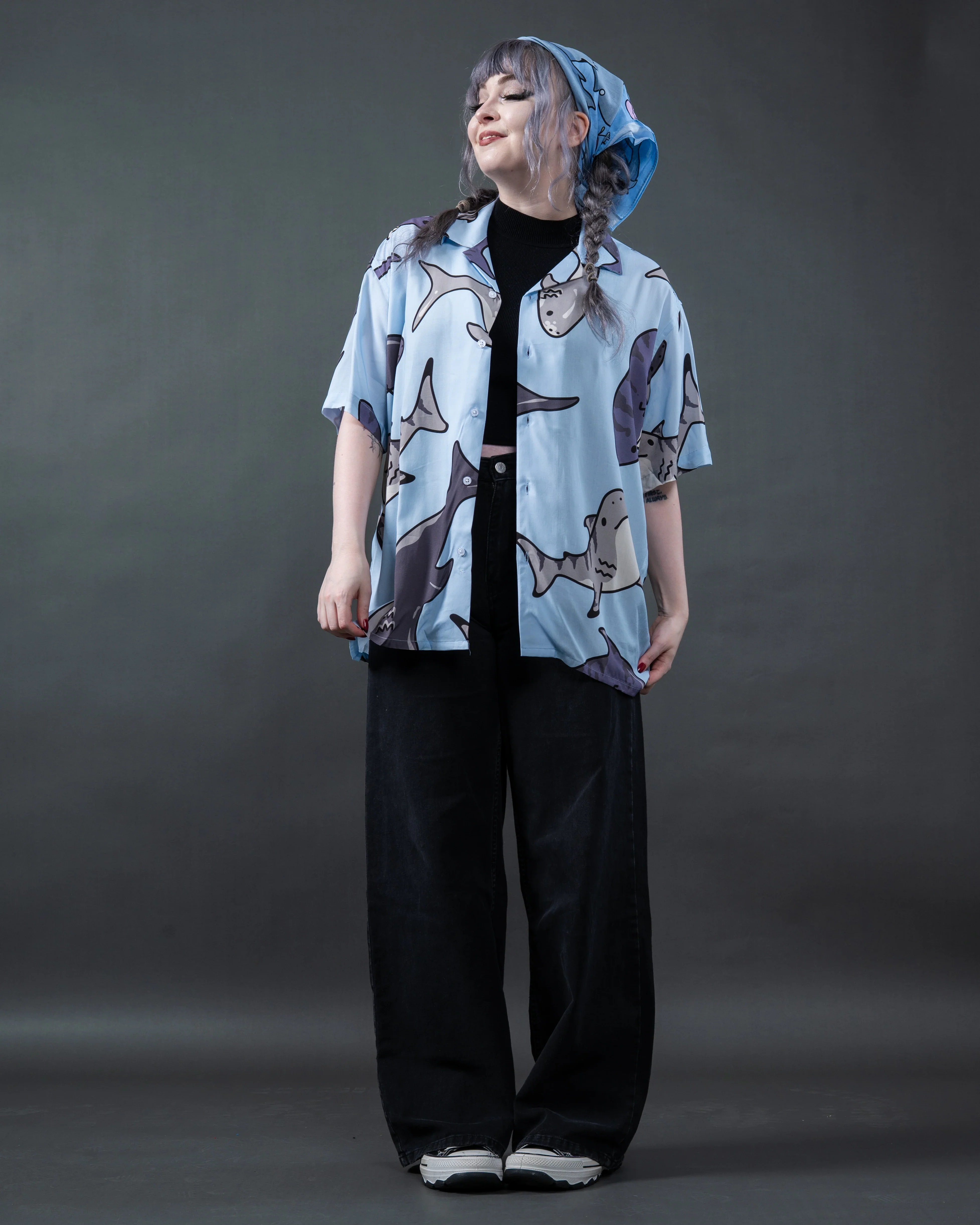 Shark Week Button Up - Image 3