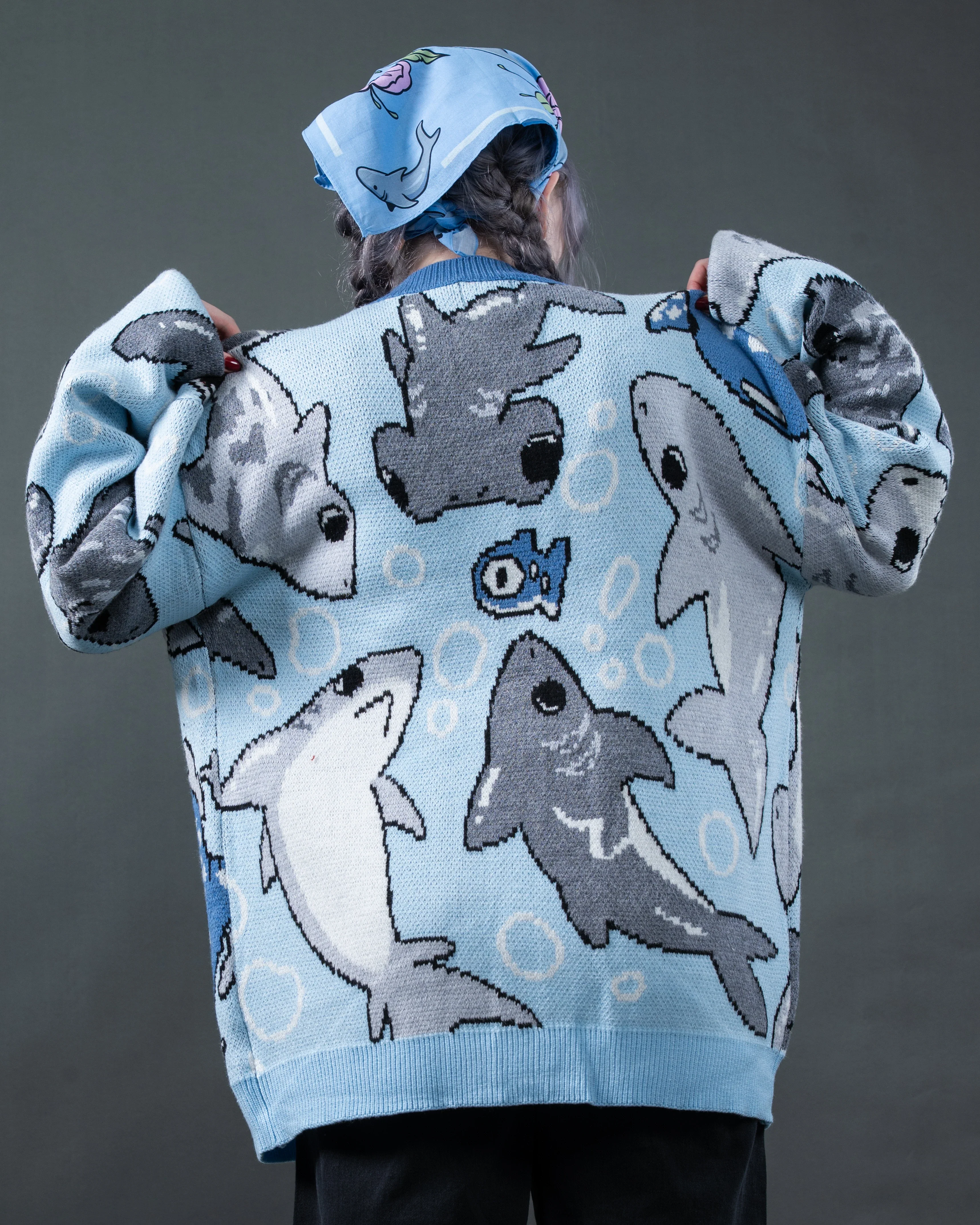Shark Week Cardigan - Image 5