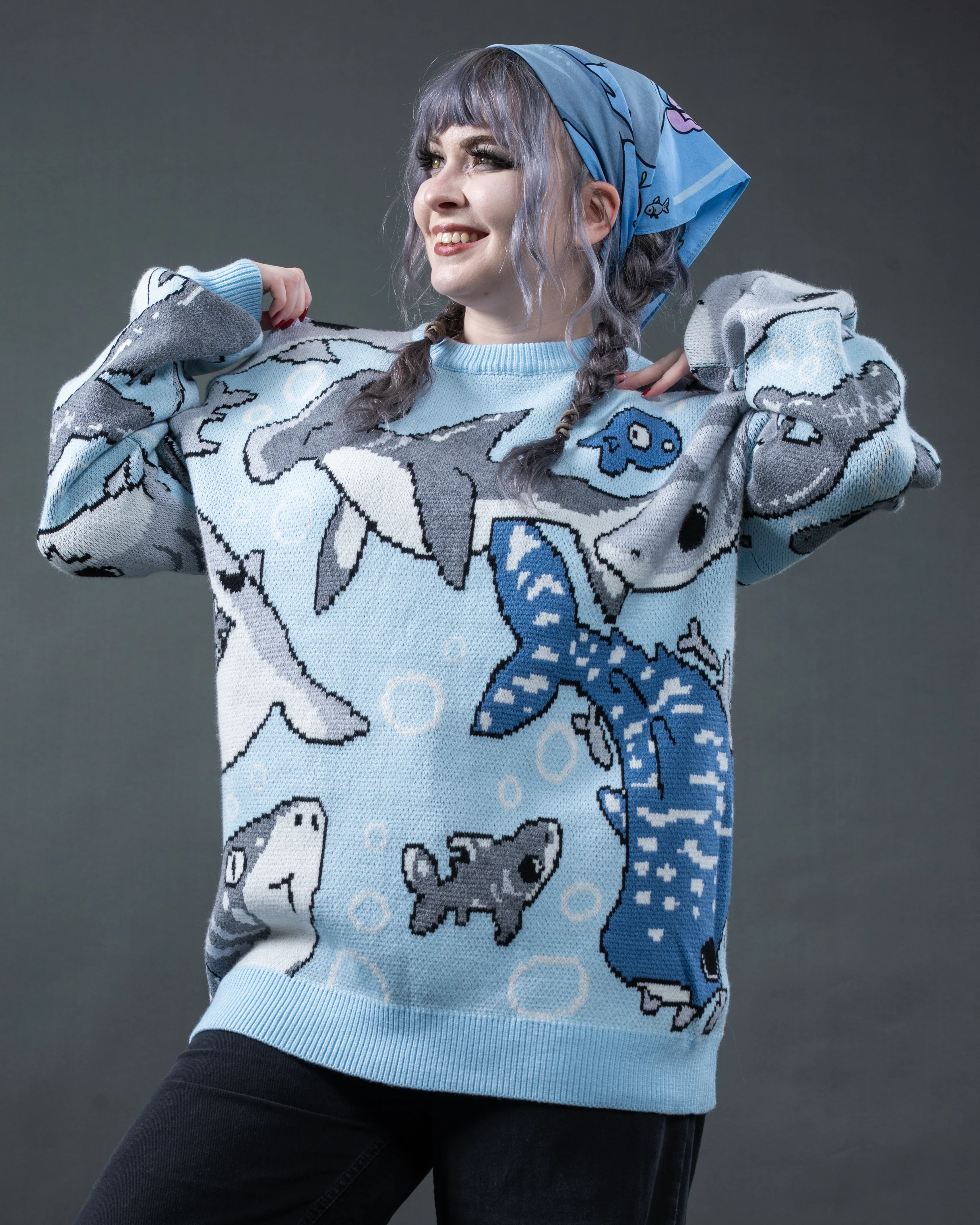 Shark Week Sweater - Image 4