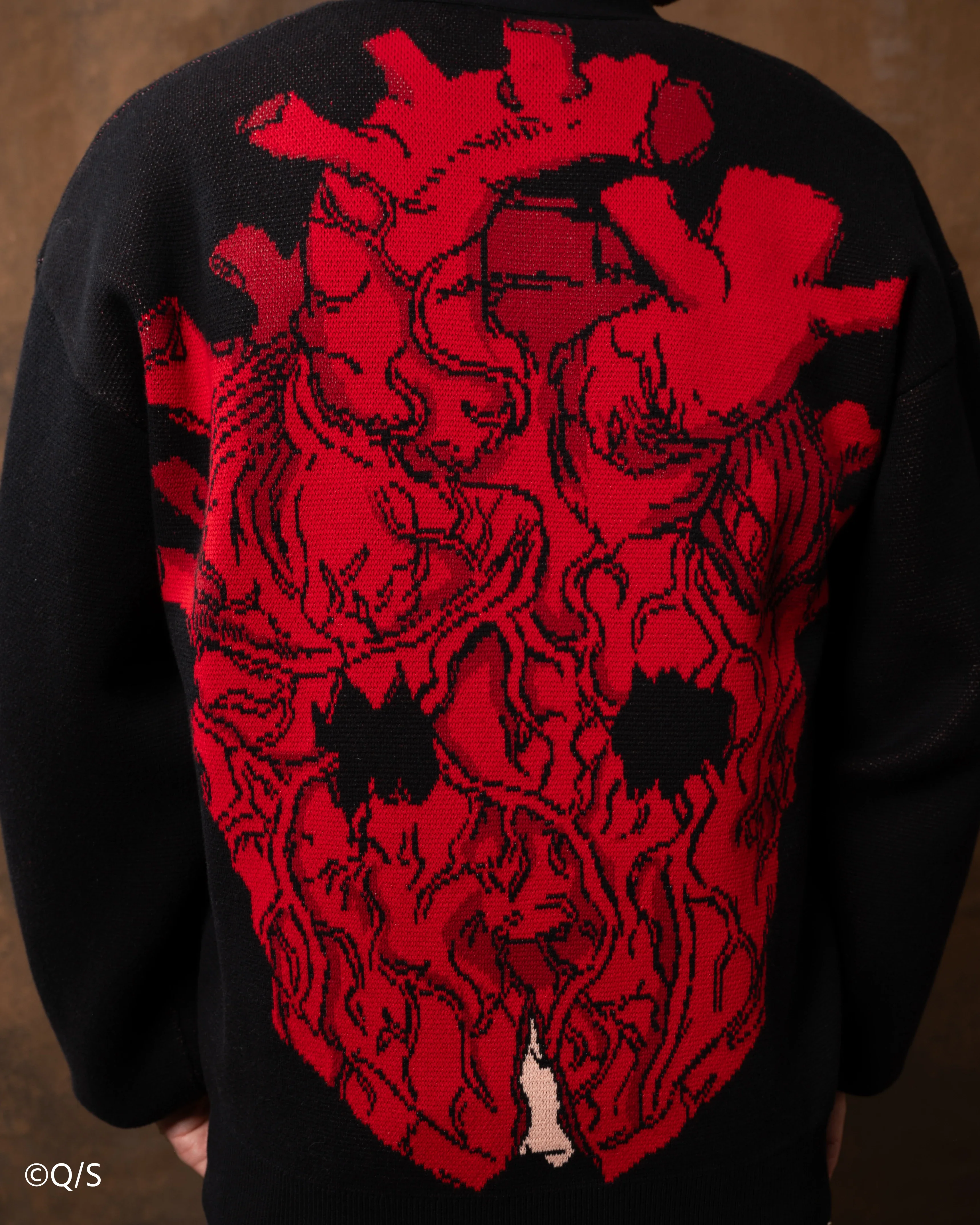 Shin Mask Cardigan - Image 14