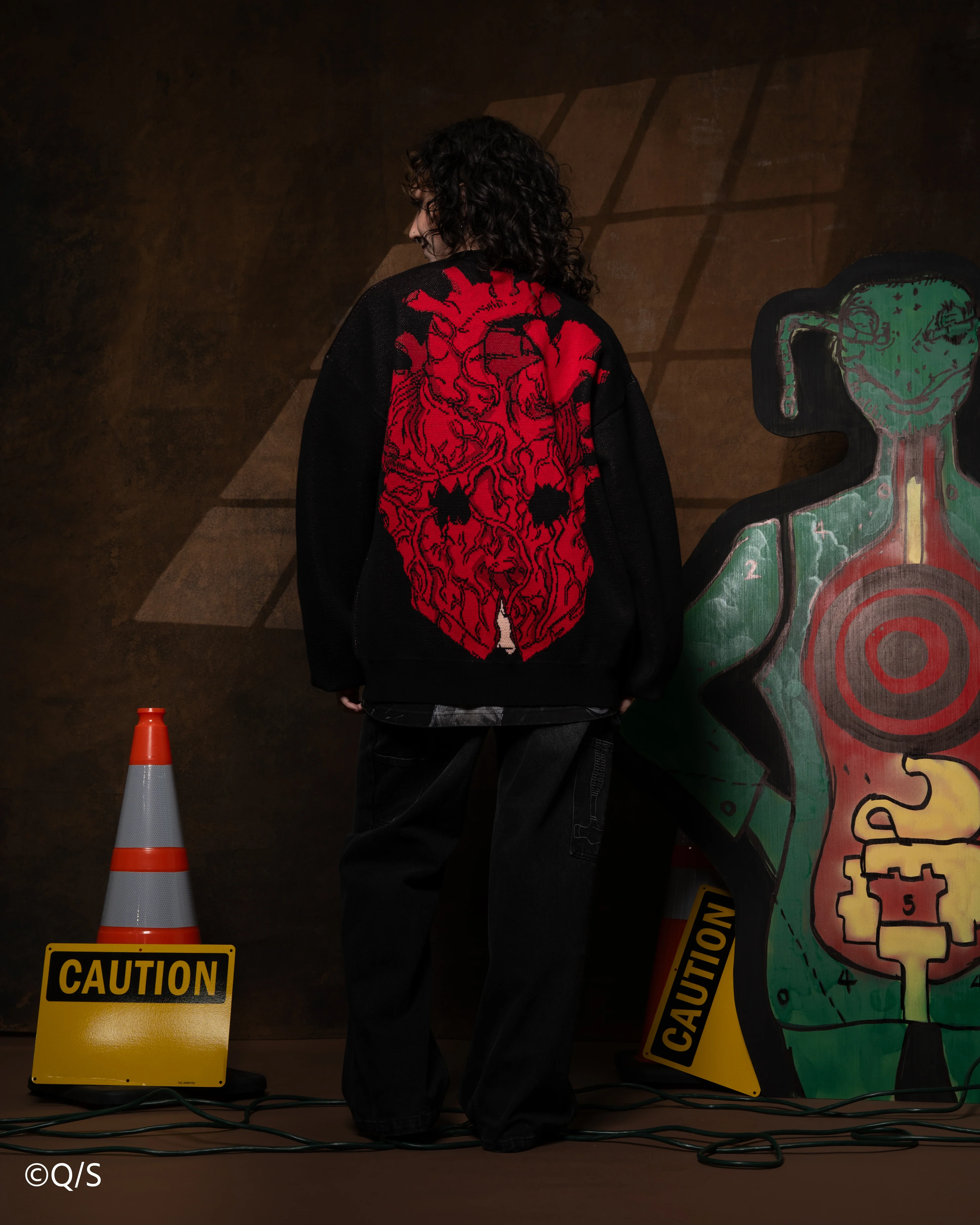 Shin Mask Cardigan - Image 3