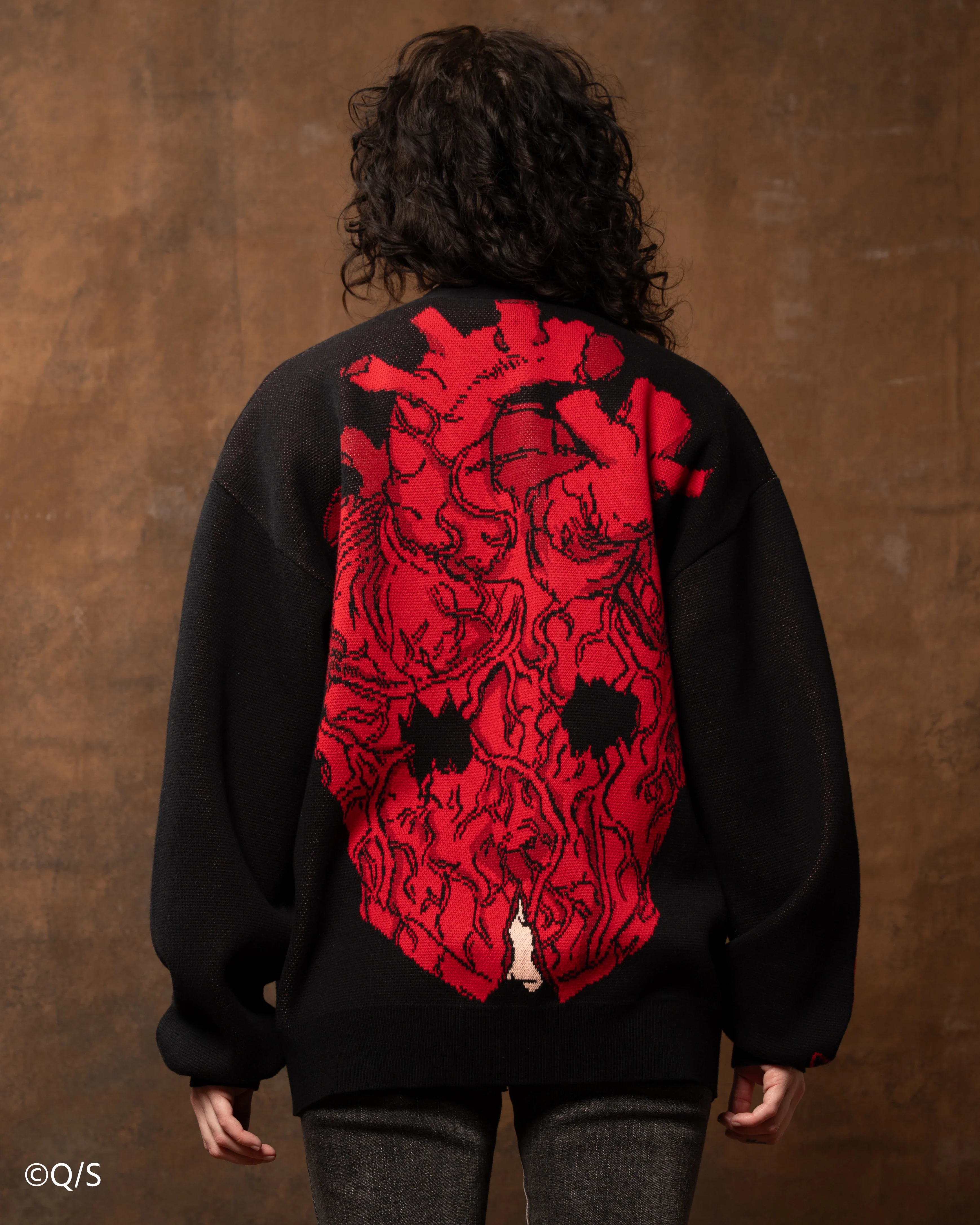 Shin Mask Cardigan - Image 5