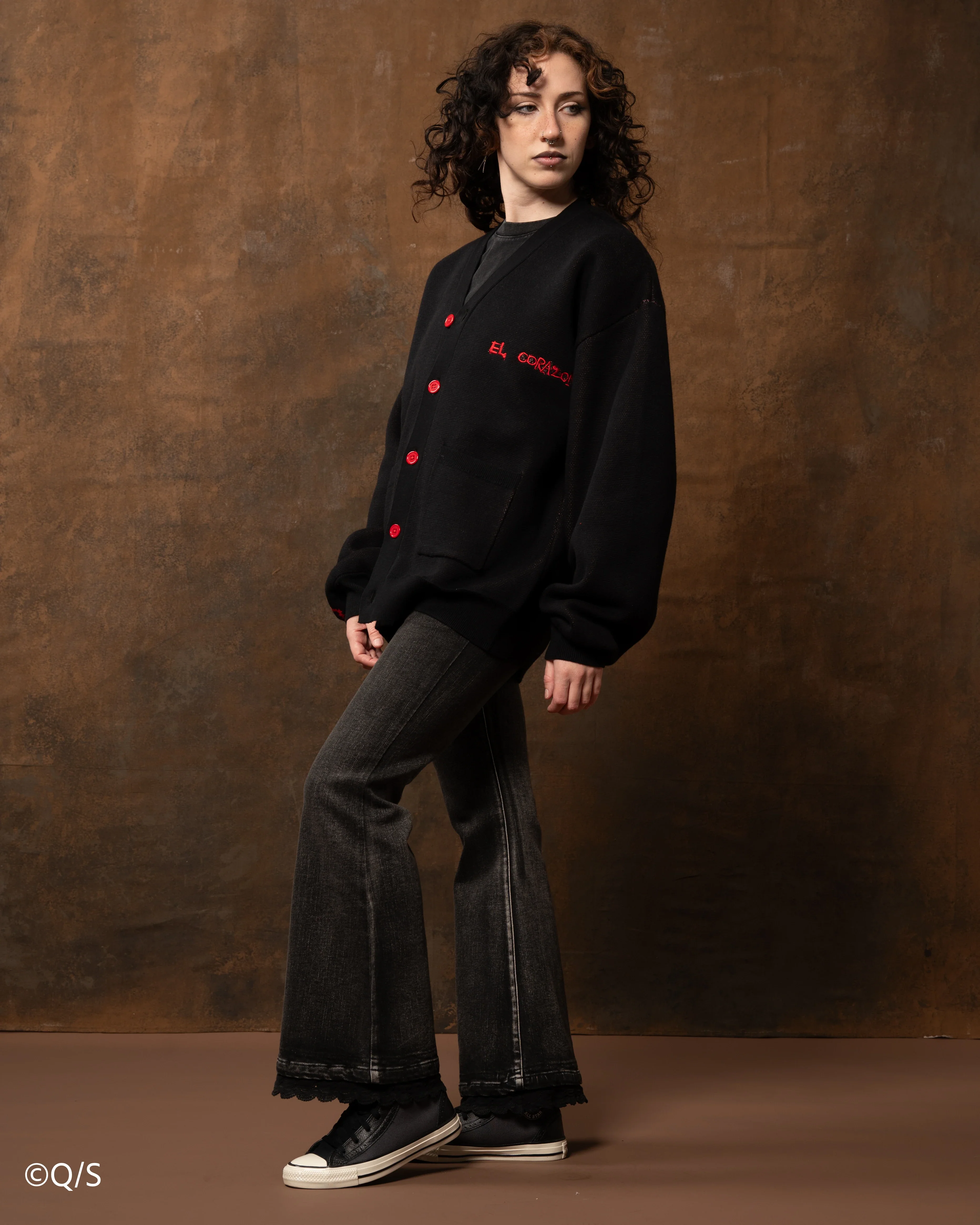 Shin Mask Cardigan - Image 7