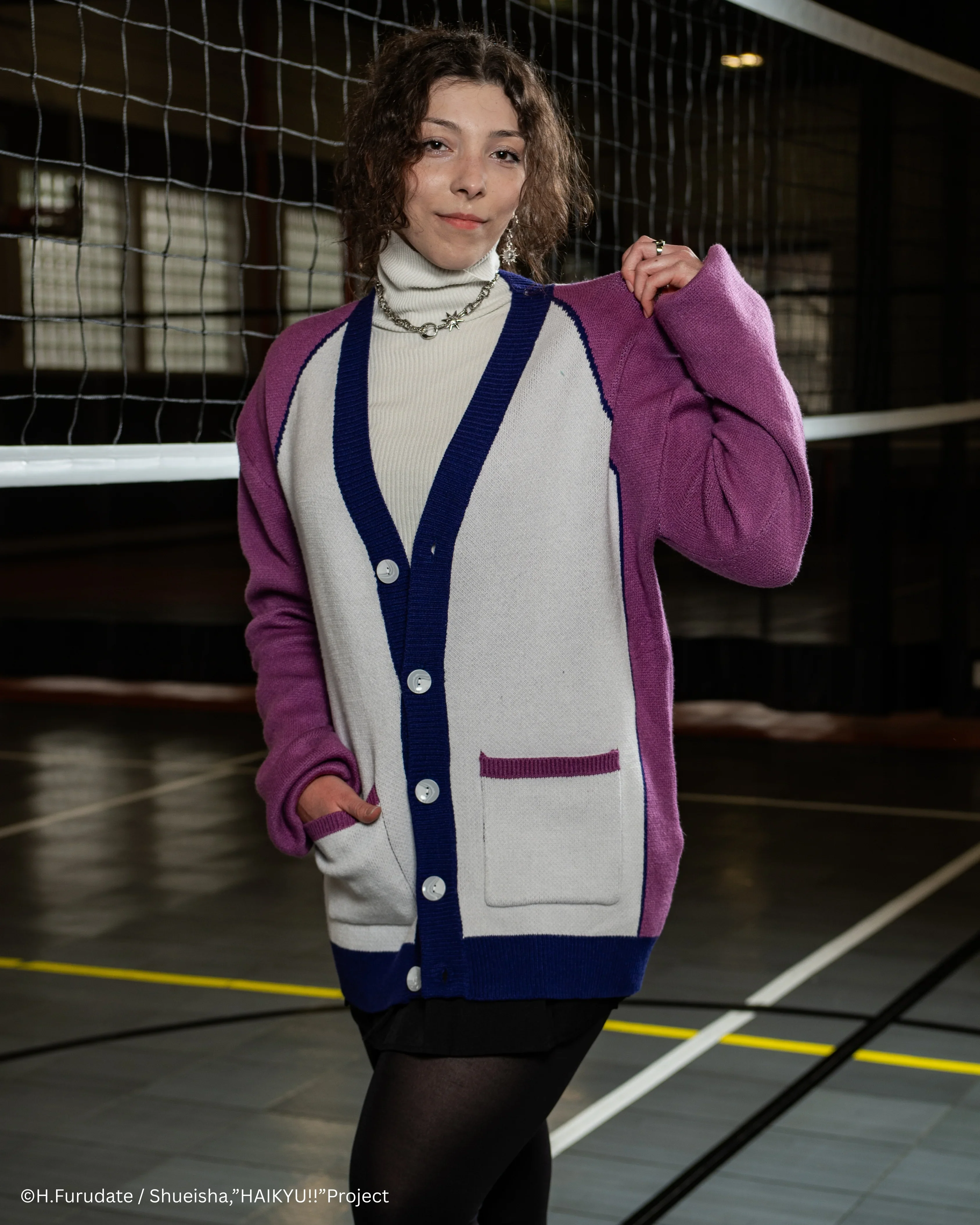 Shiratorizawa Mascot Cardigan - Image 5