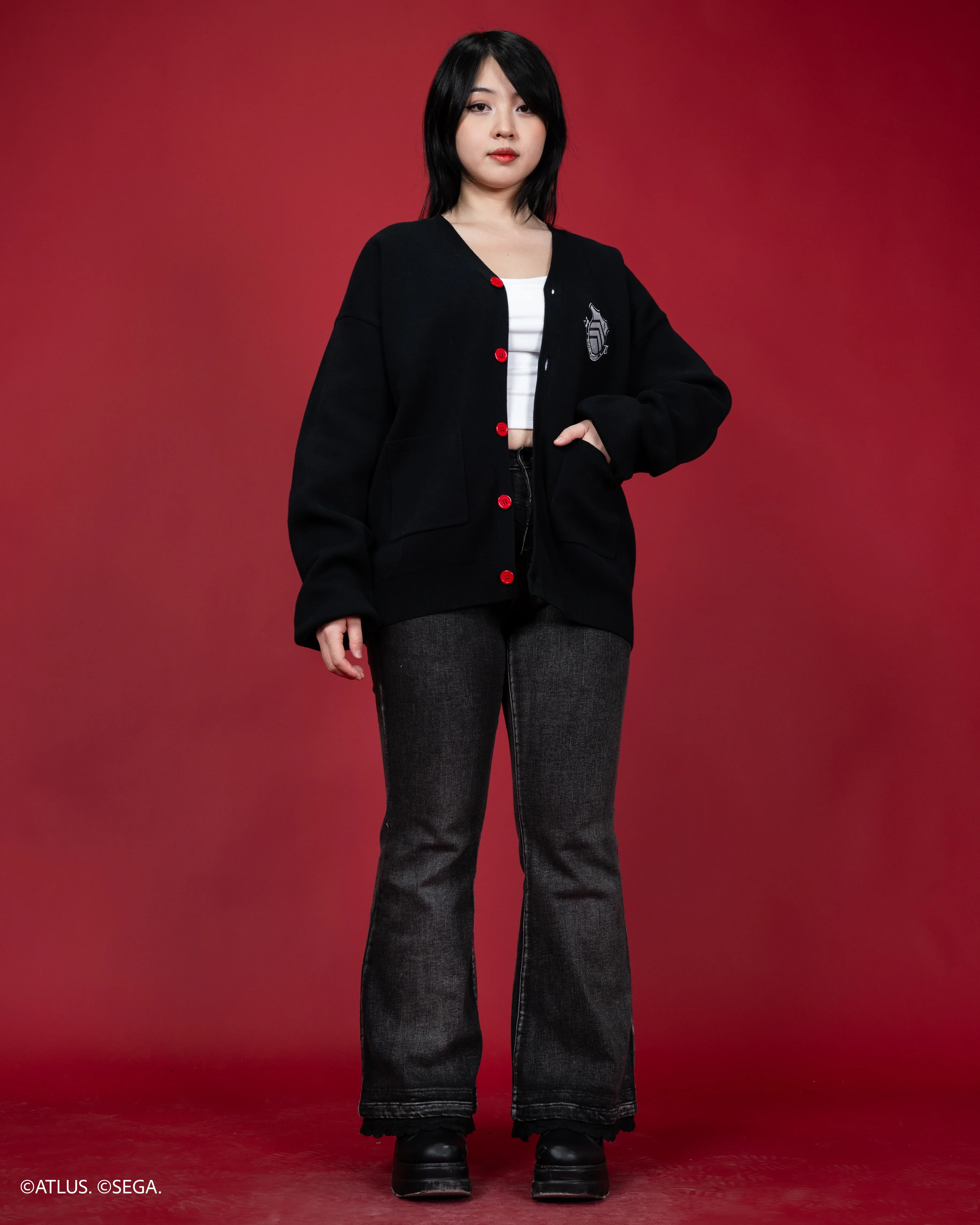 Shujin Academy Logo Cardigan - Image 9