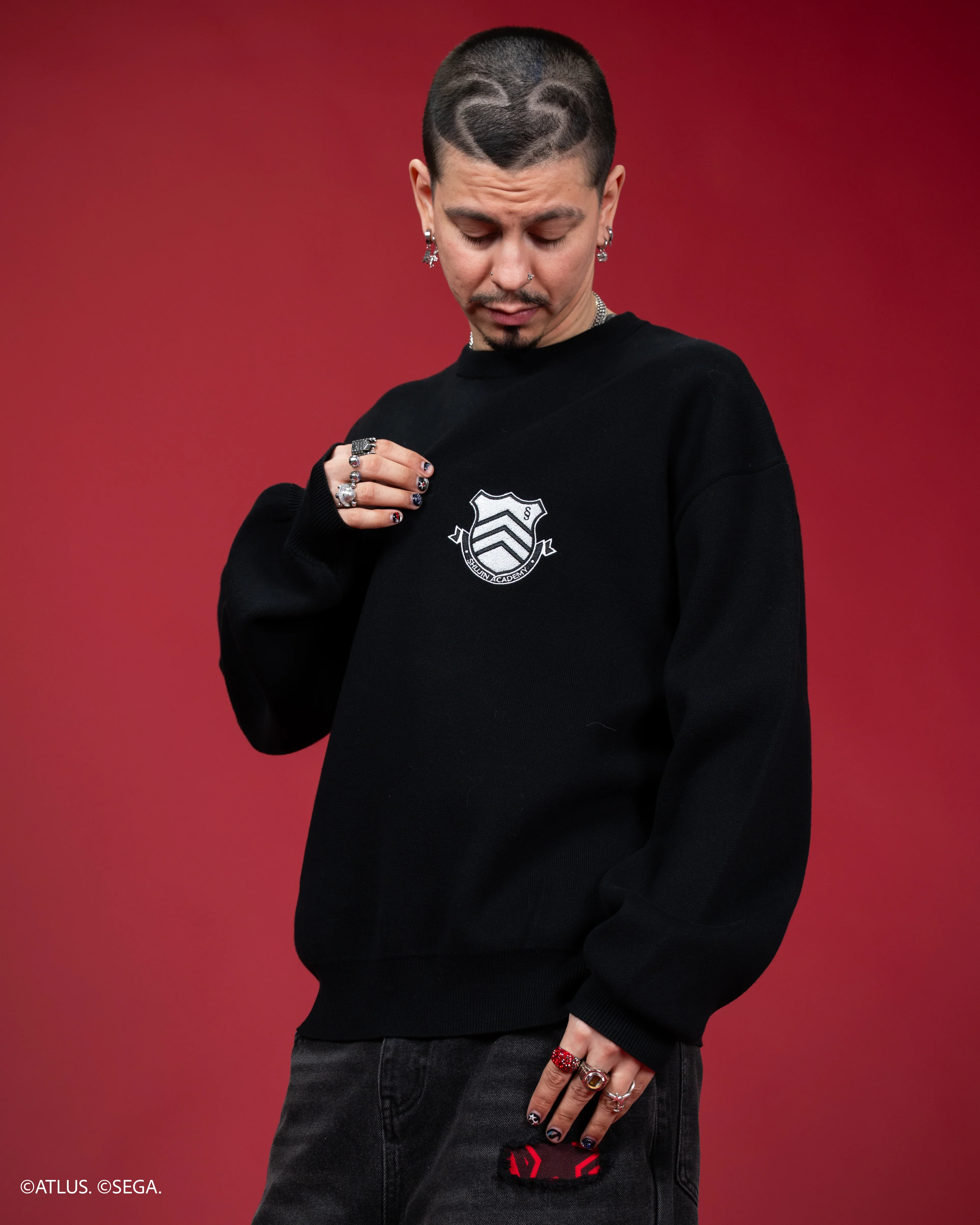 Shujin Academy Logo Sweater - Image 9
