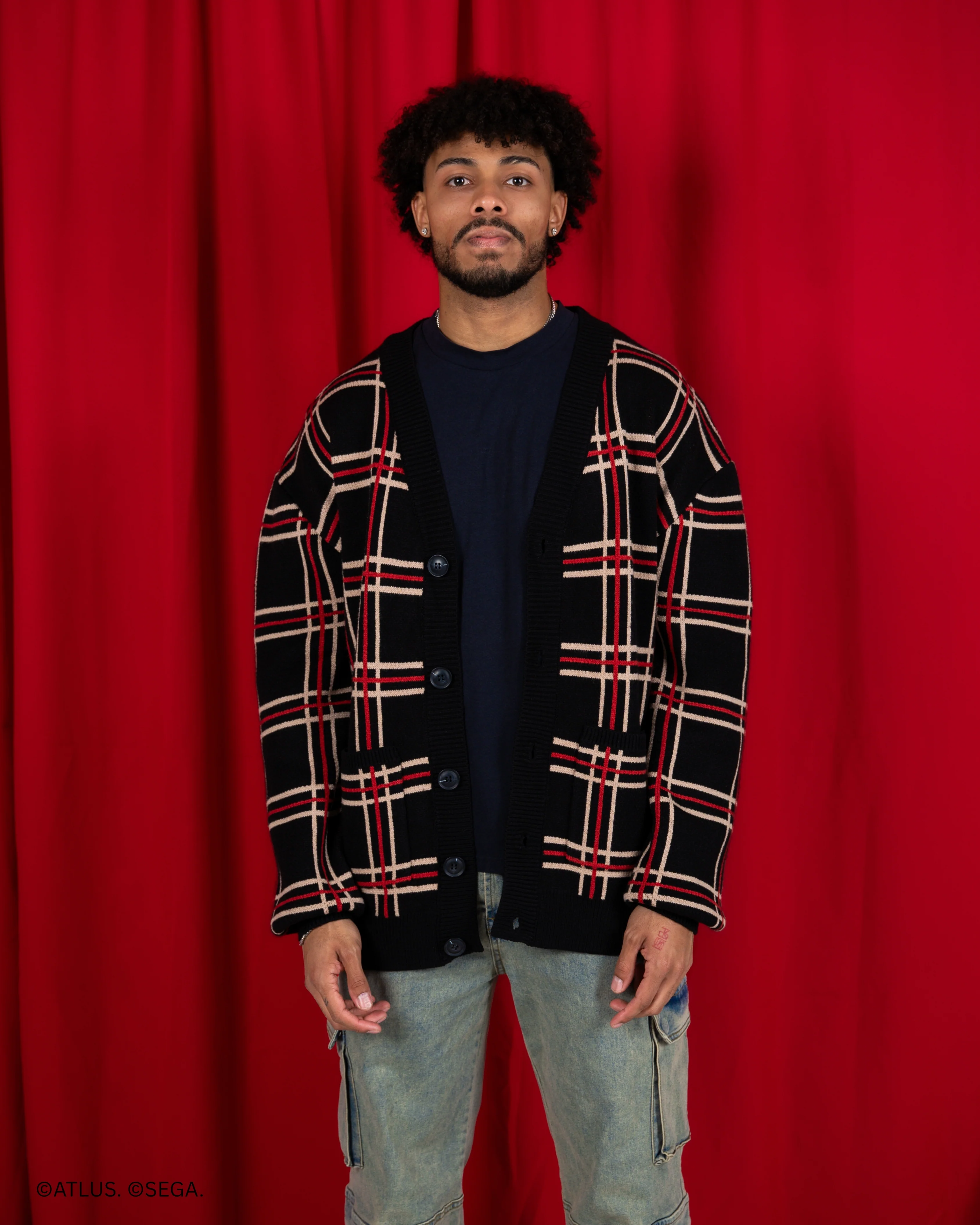 Shujin Academy Plaid Cardigan - Image 11