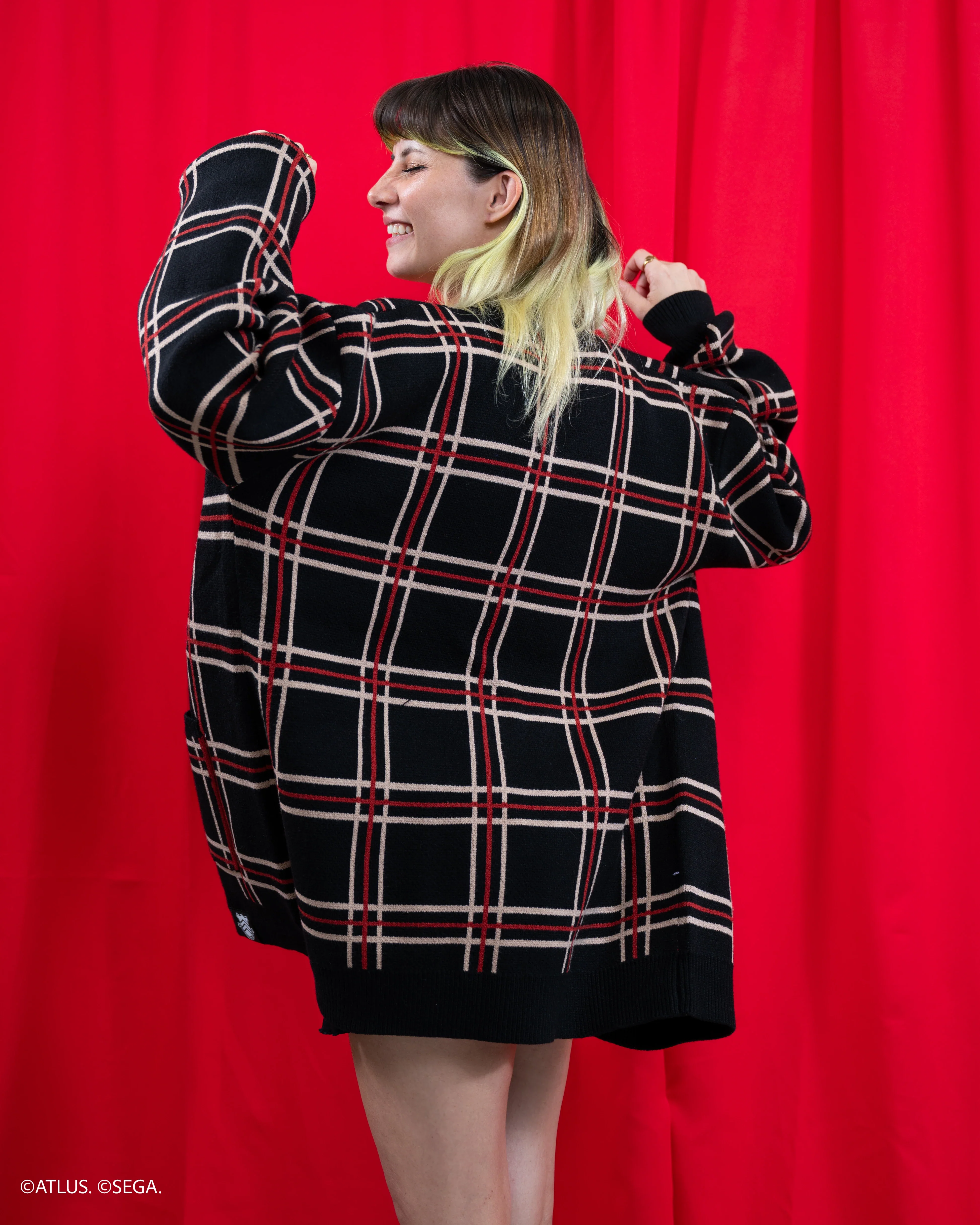 Shujin Academy Plaid Cardigan - Image 14