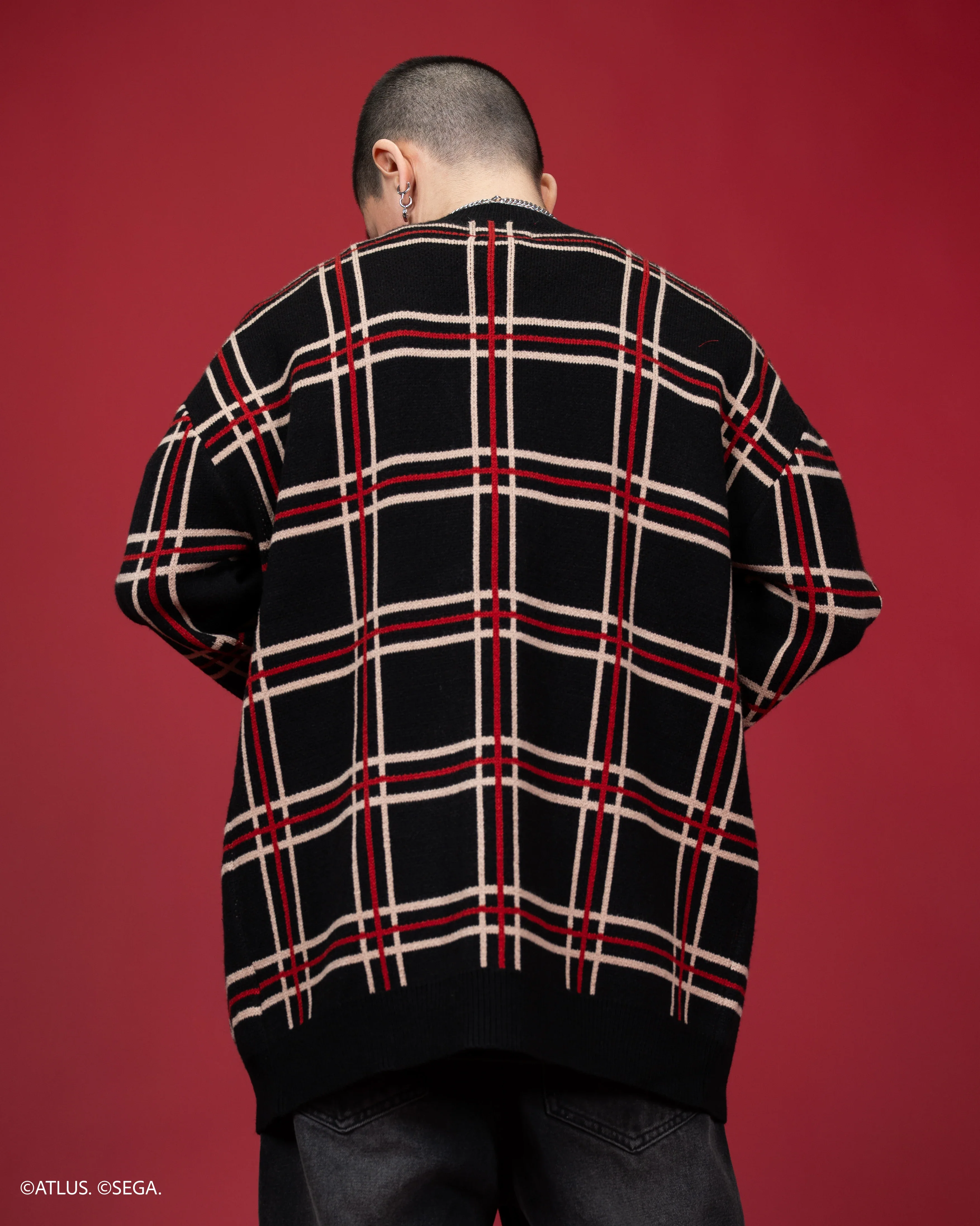 Shujin Academy Plaid Cardigan - Image 4