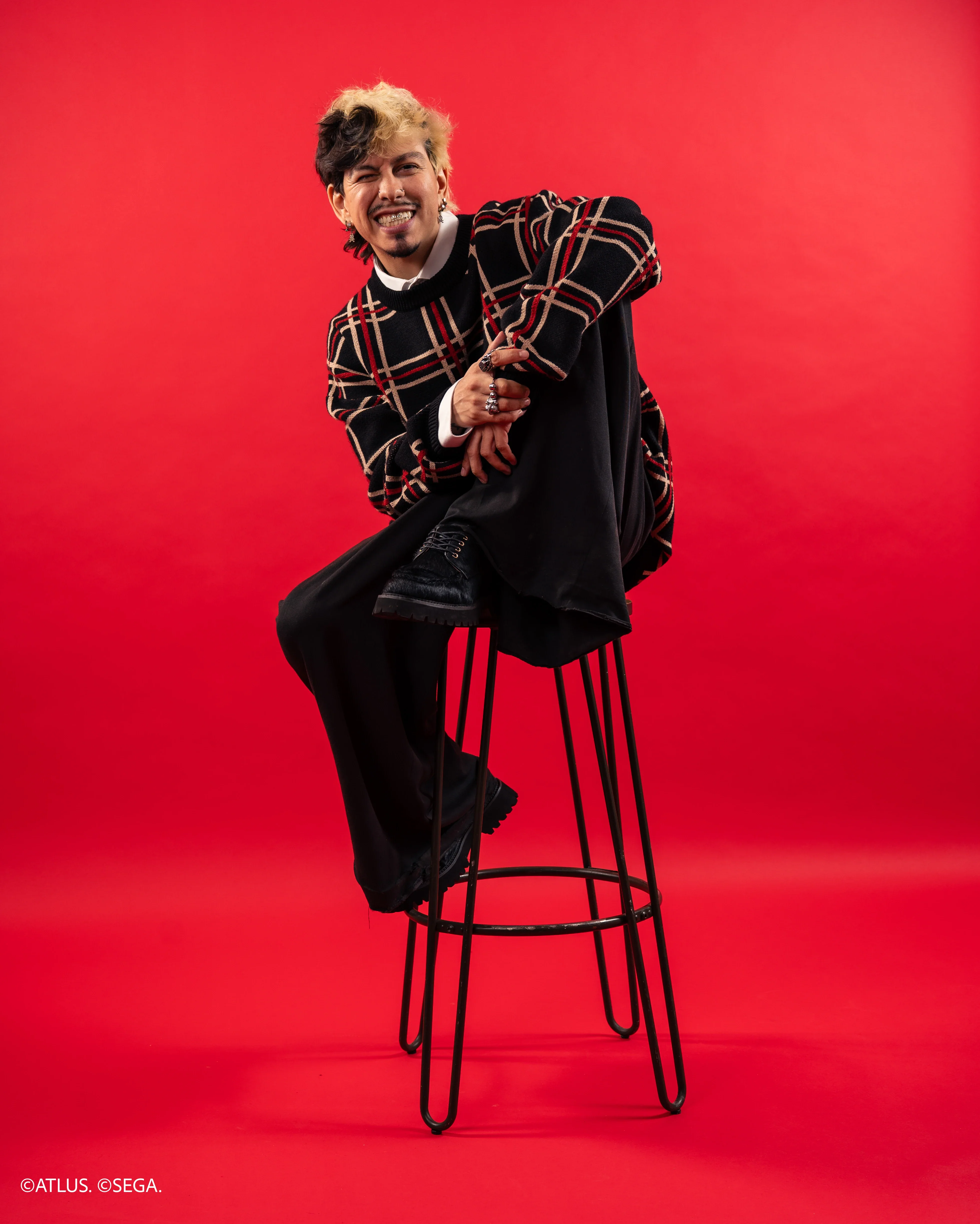 Shujin Academy Plaid Sweater - Image 3
