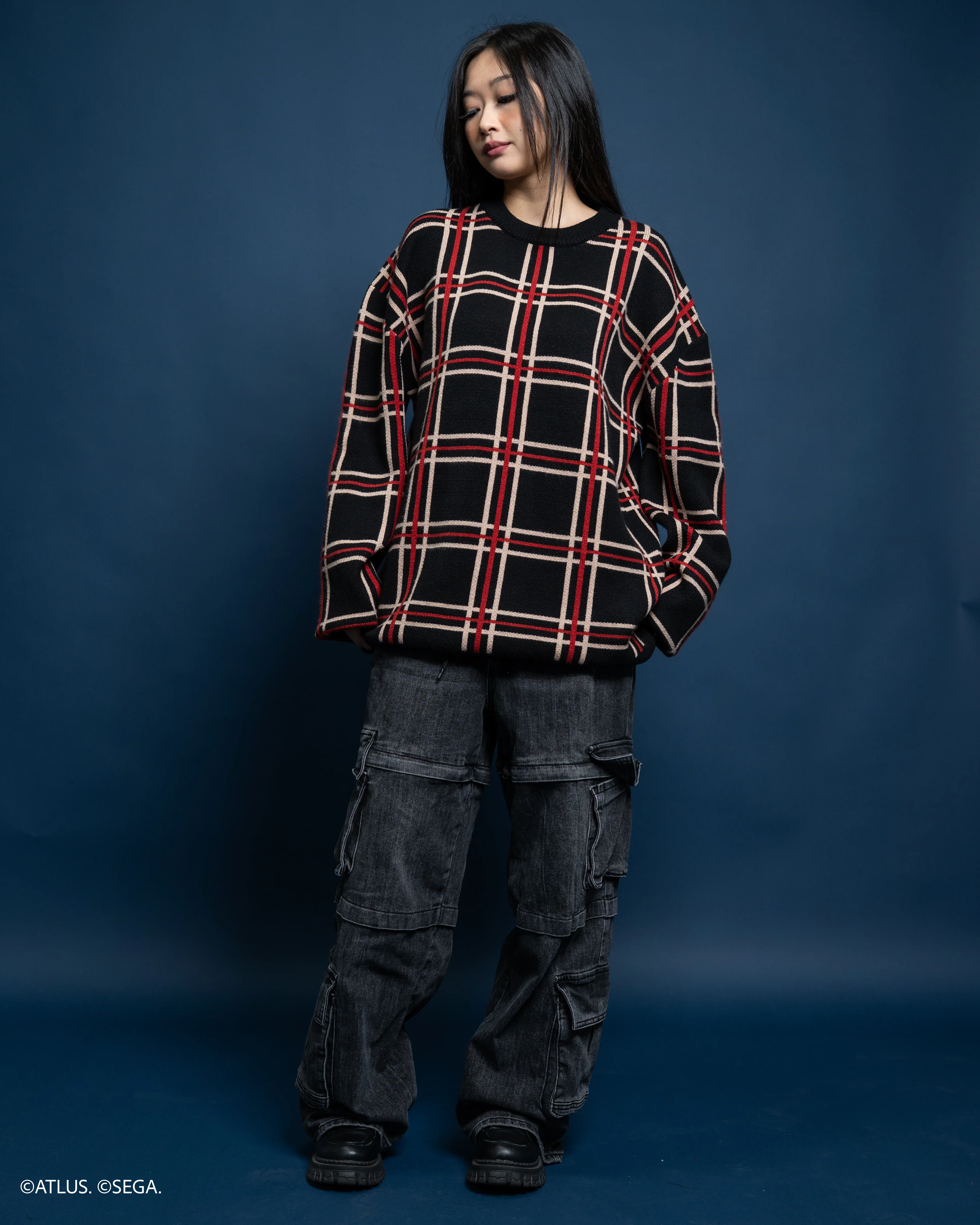 Shujin Academy Plaid Sweater - Image 7