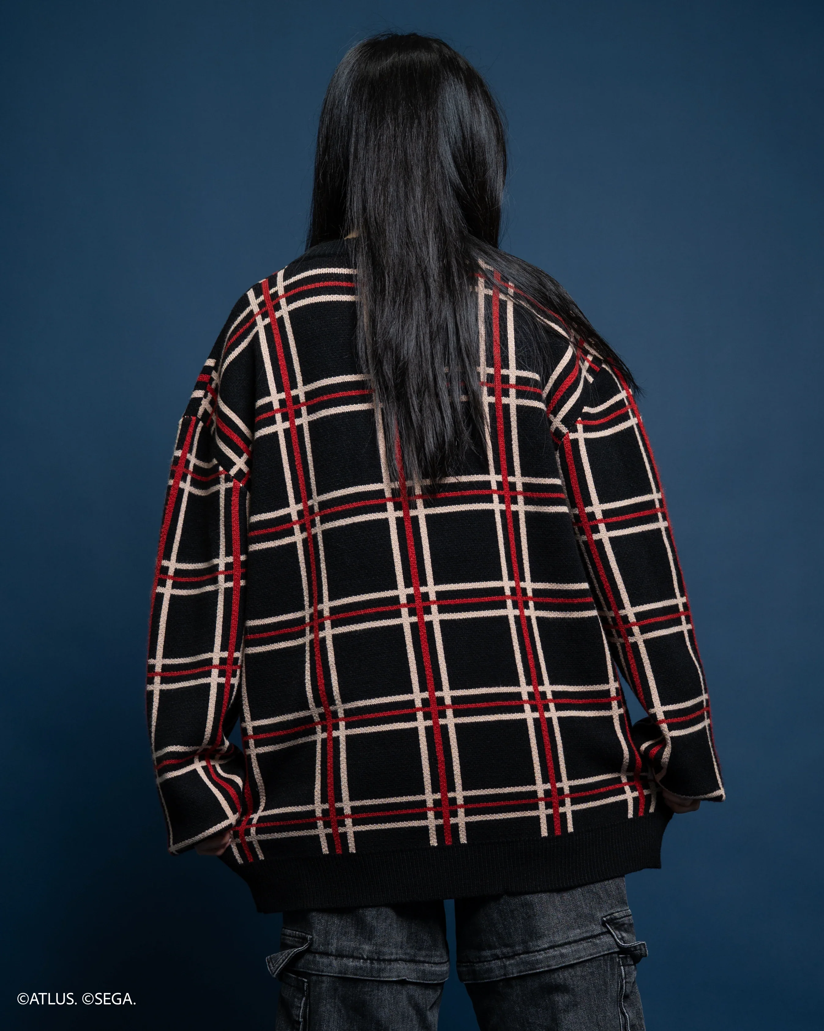 Shujin Academy Plaid Sweater - Image 9