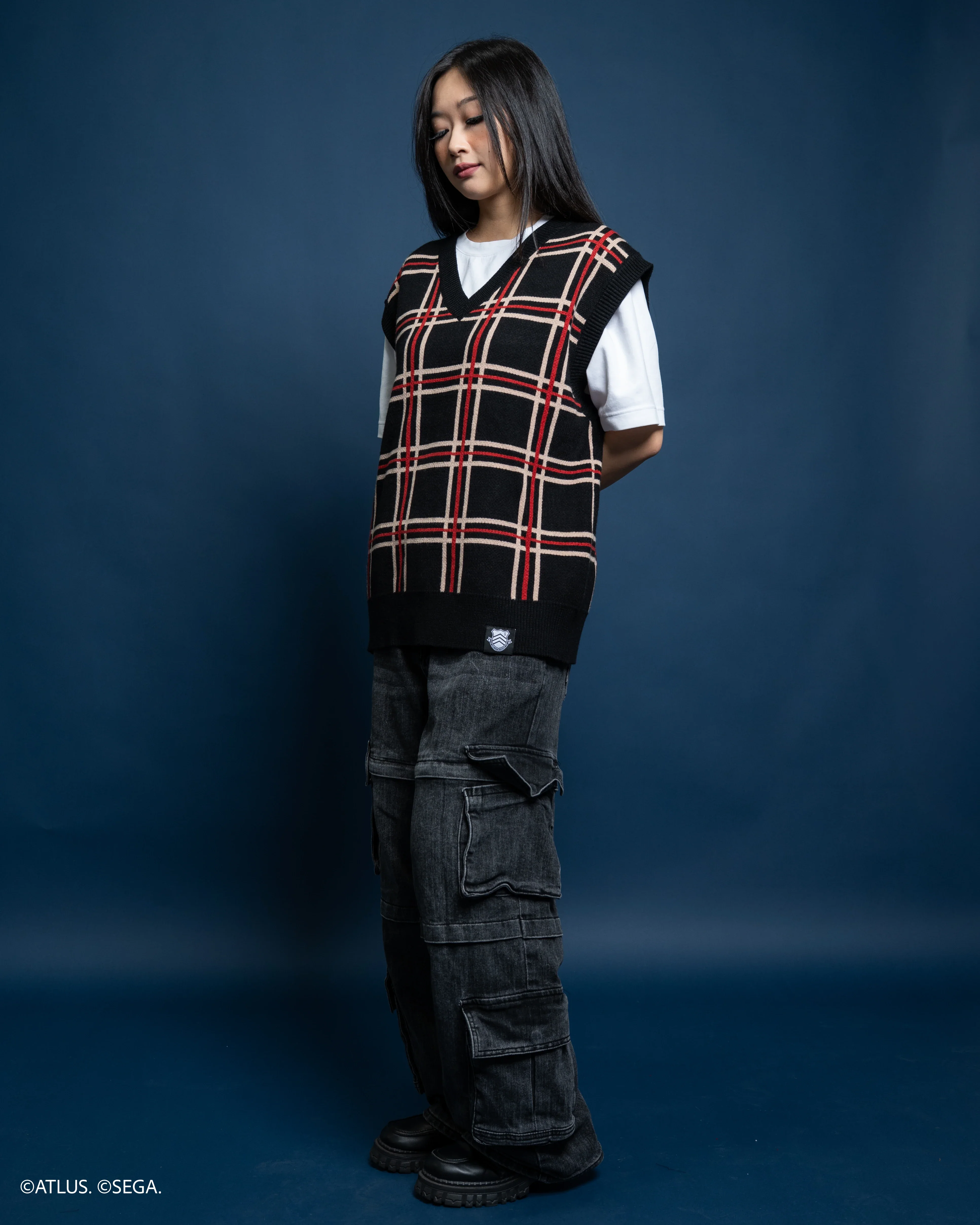 Shujin Academy Plaid Vest - Image 10