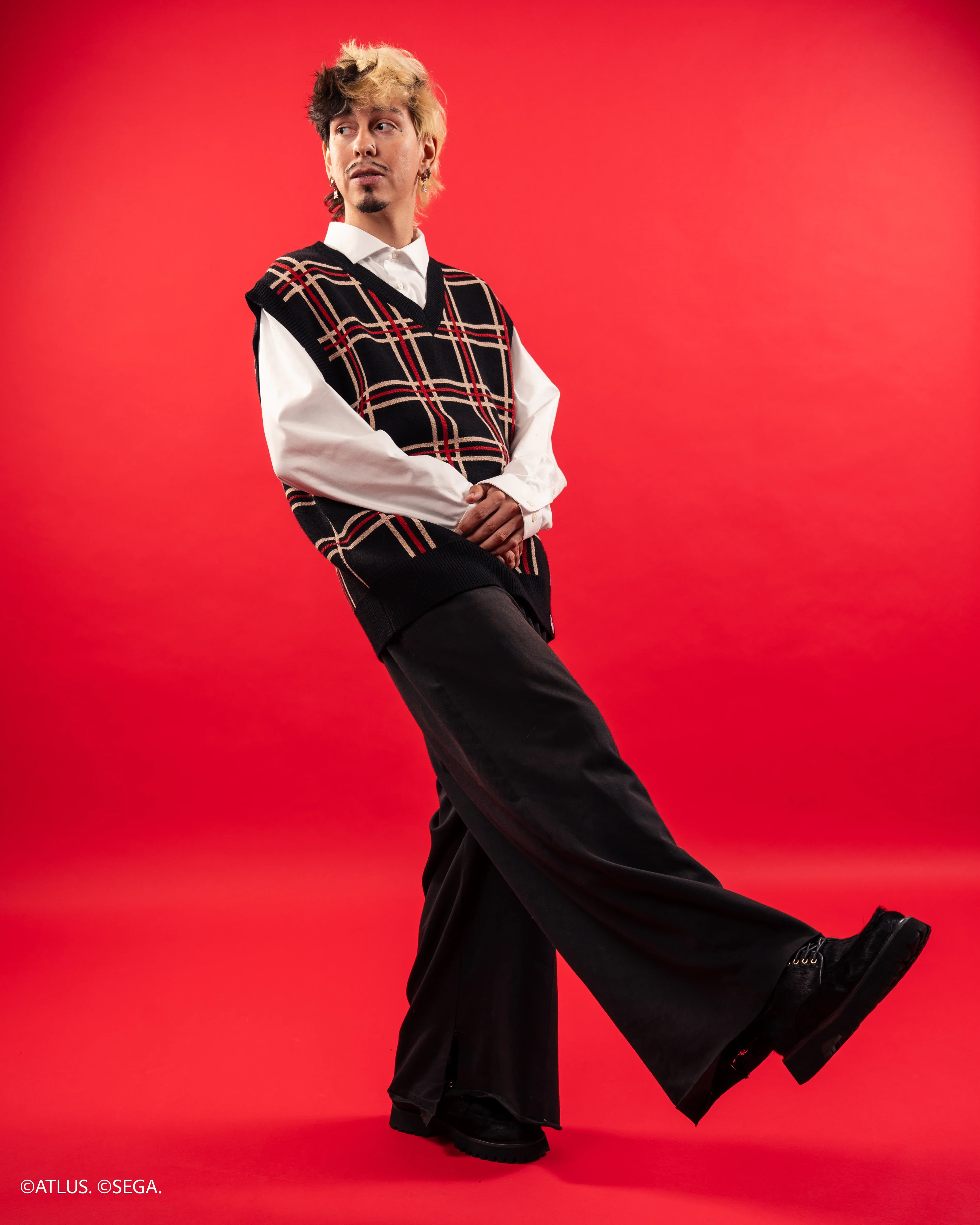 Shujin Academy Plaid Vest - Image 6
