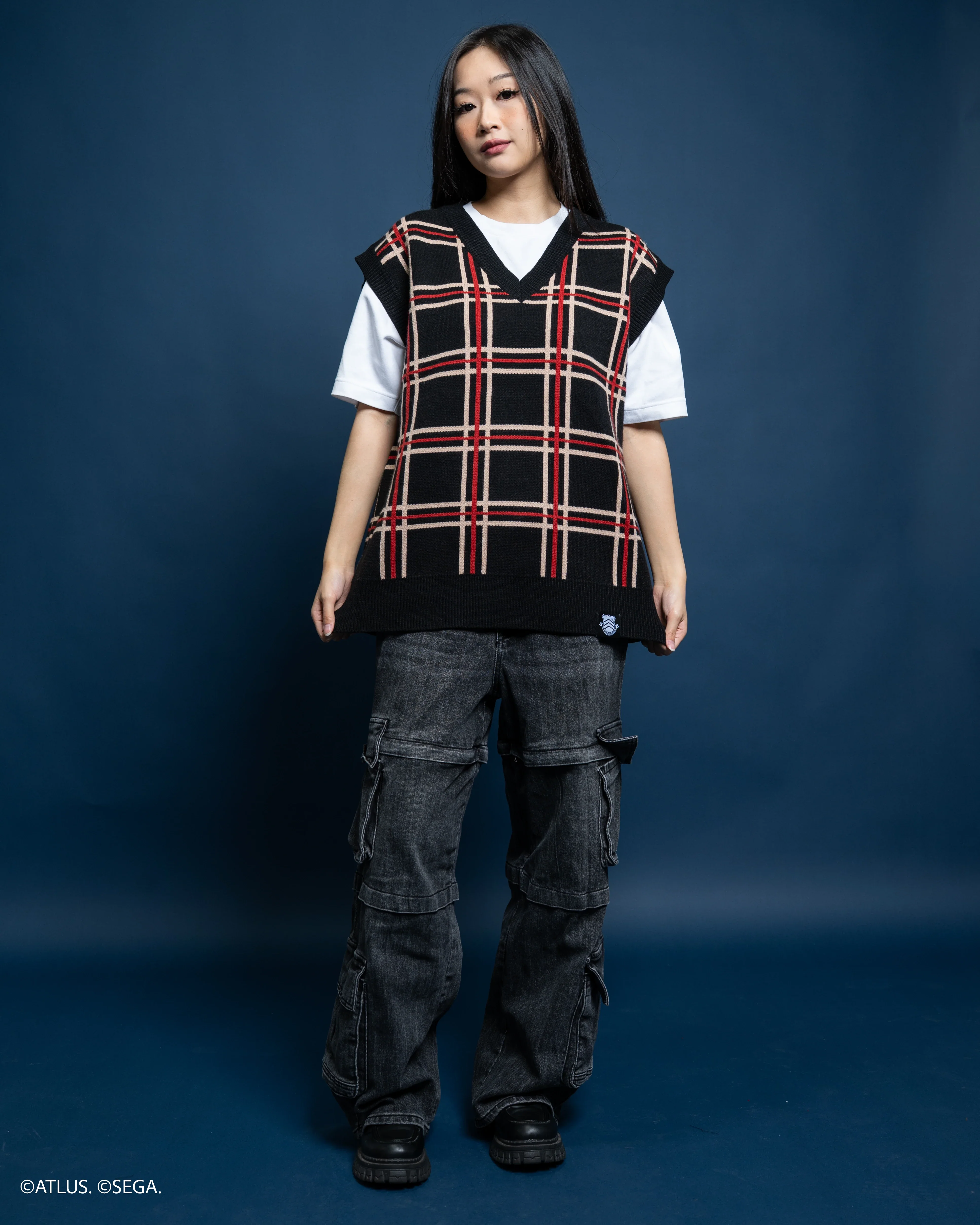Shujin Academy Plaid Vest - Image 9