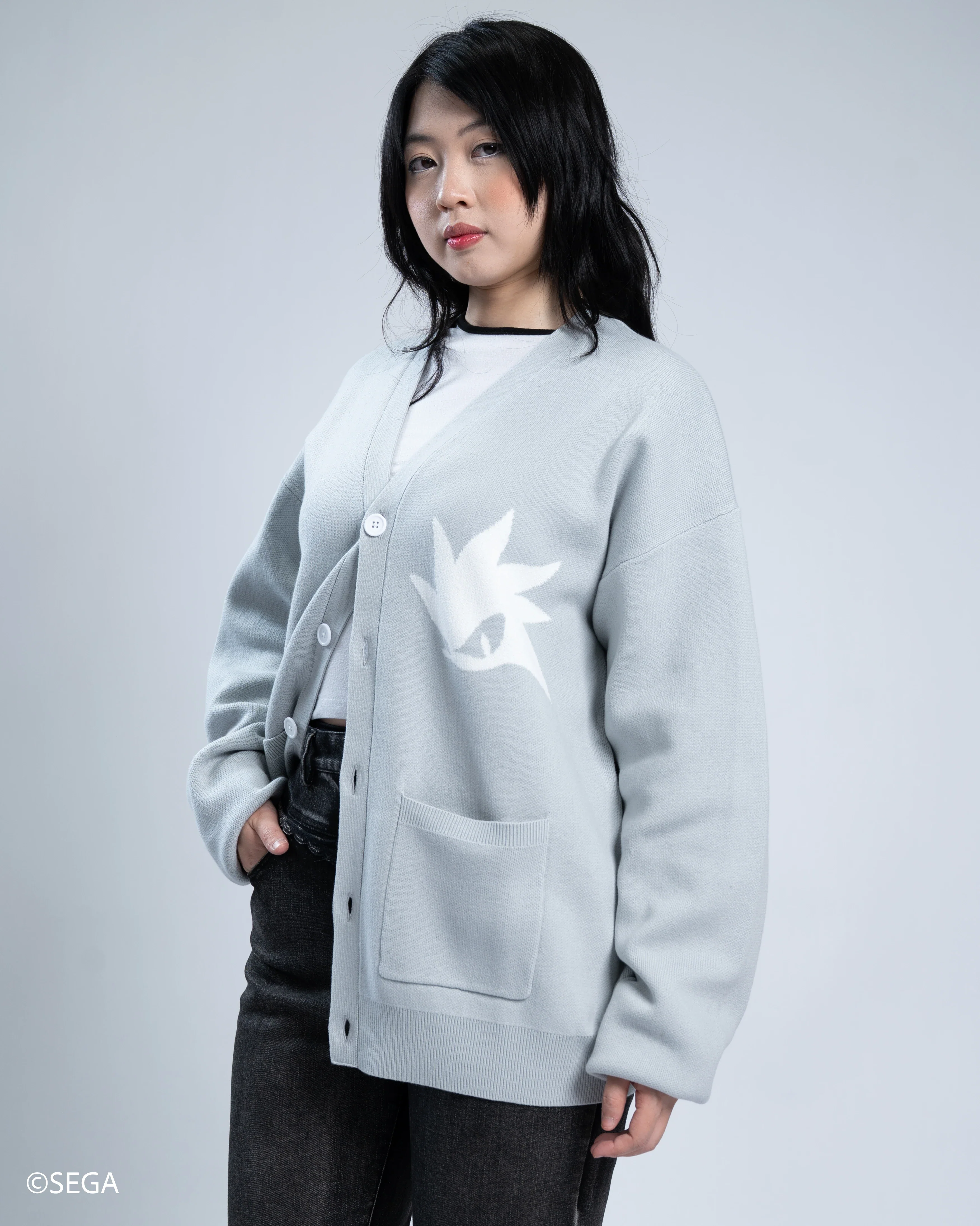 Silver Cardigan - Image 4