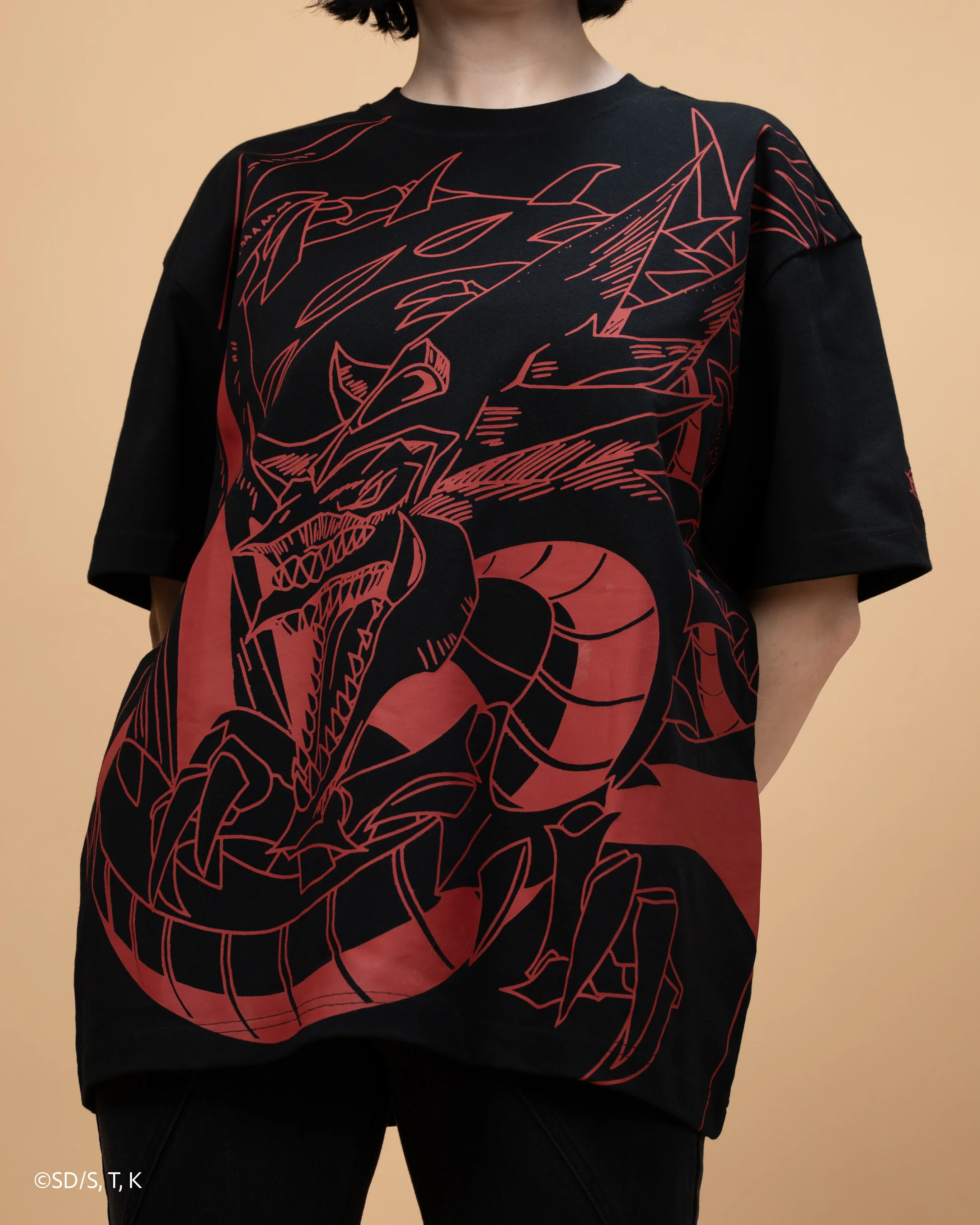 Slifer Front Print Tee - Image 10