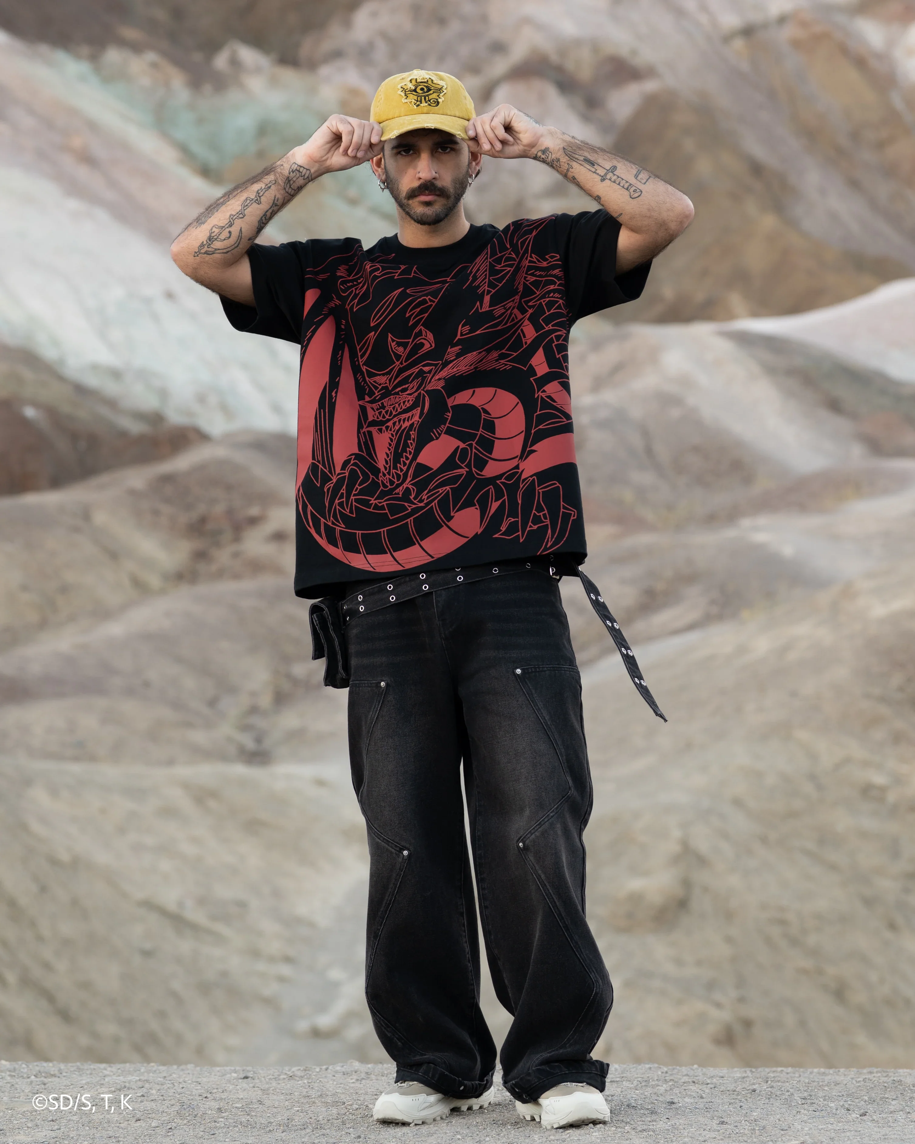 Slifer Front Print Tee - Image 3