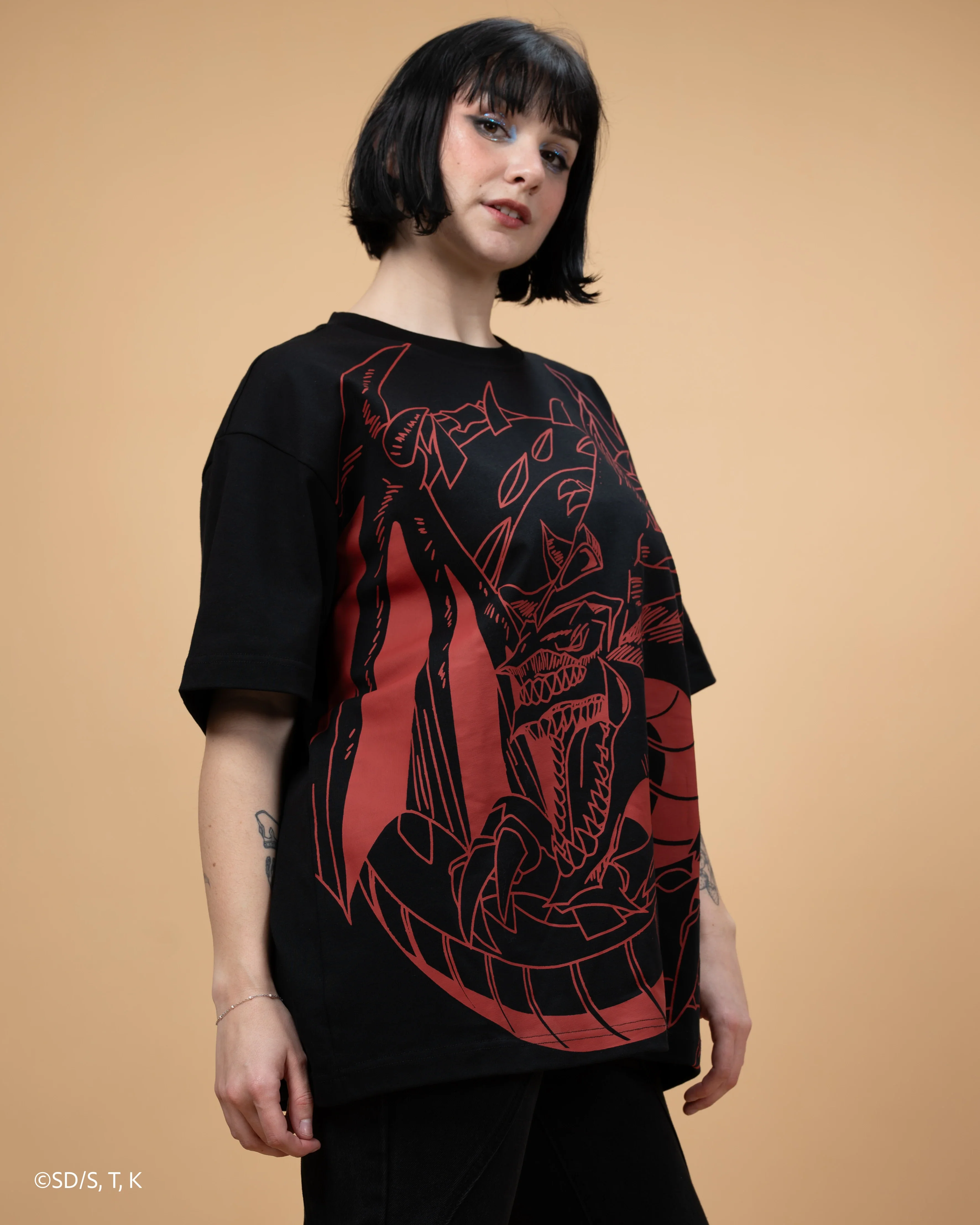 Slifer Front Print Tee - Image 9