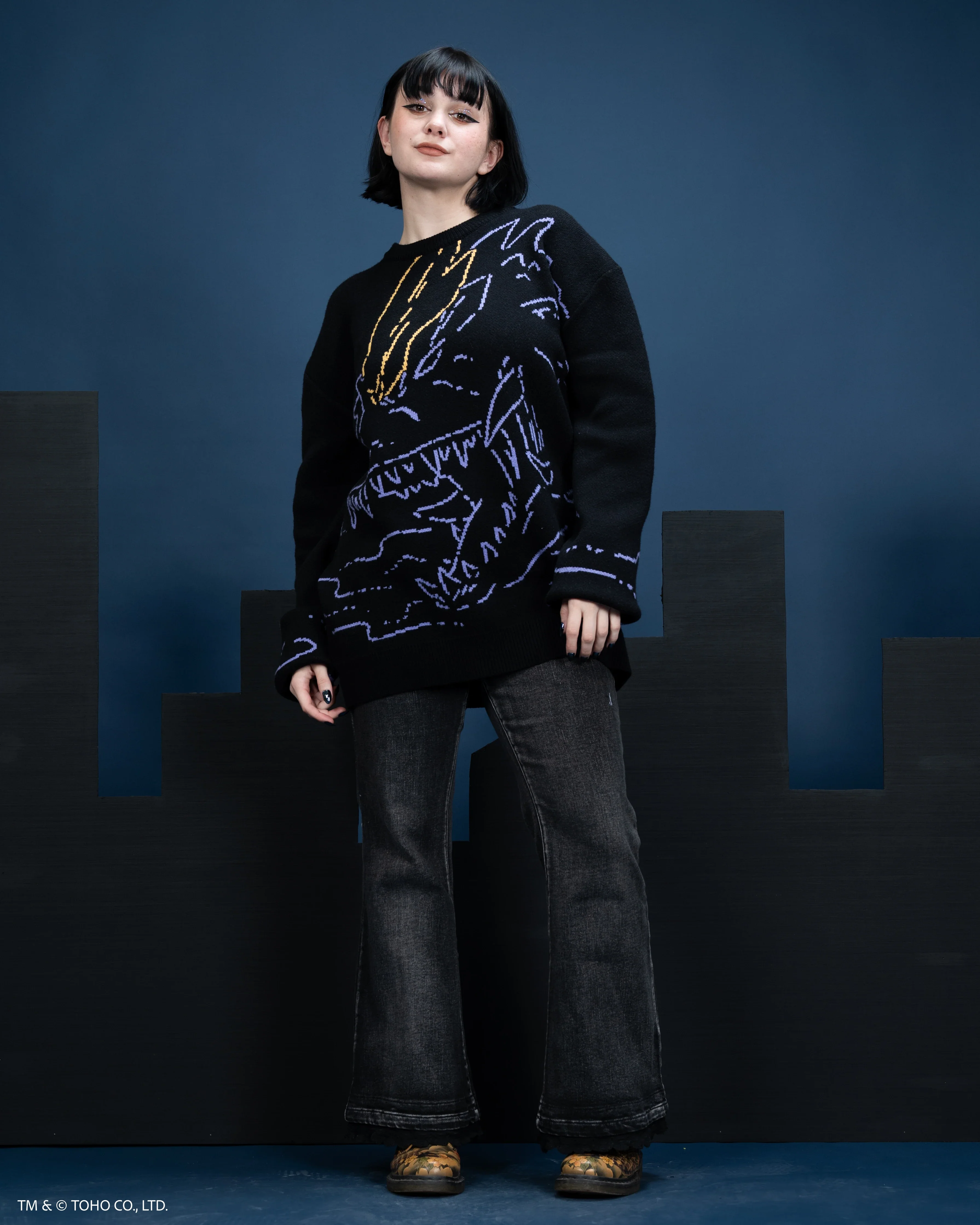 SpaceGodzilla Sweater - Image 3