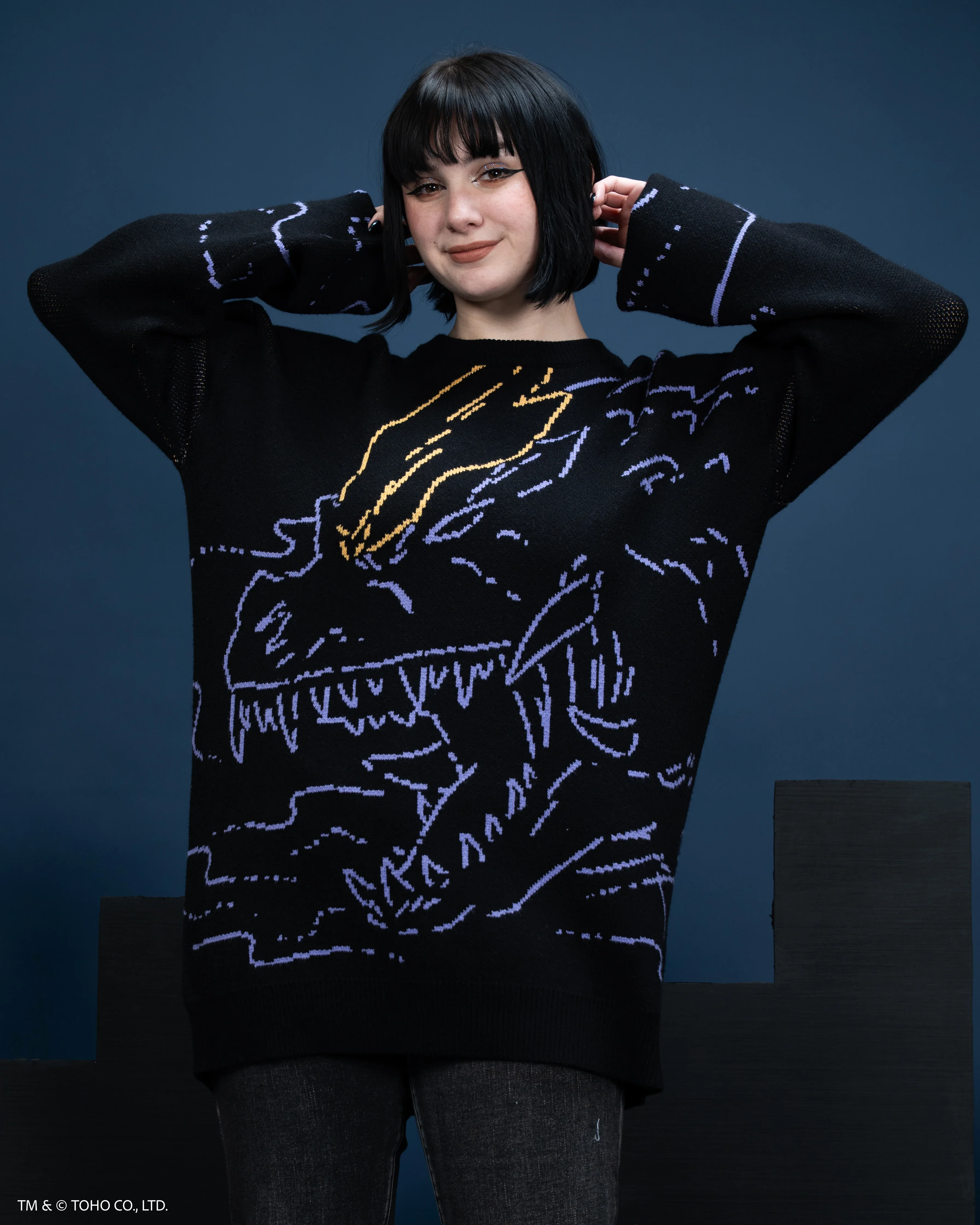SpaceGodzilla Sweater - Image 6
