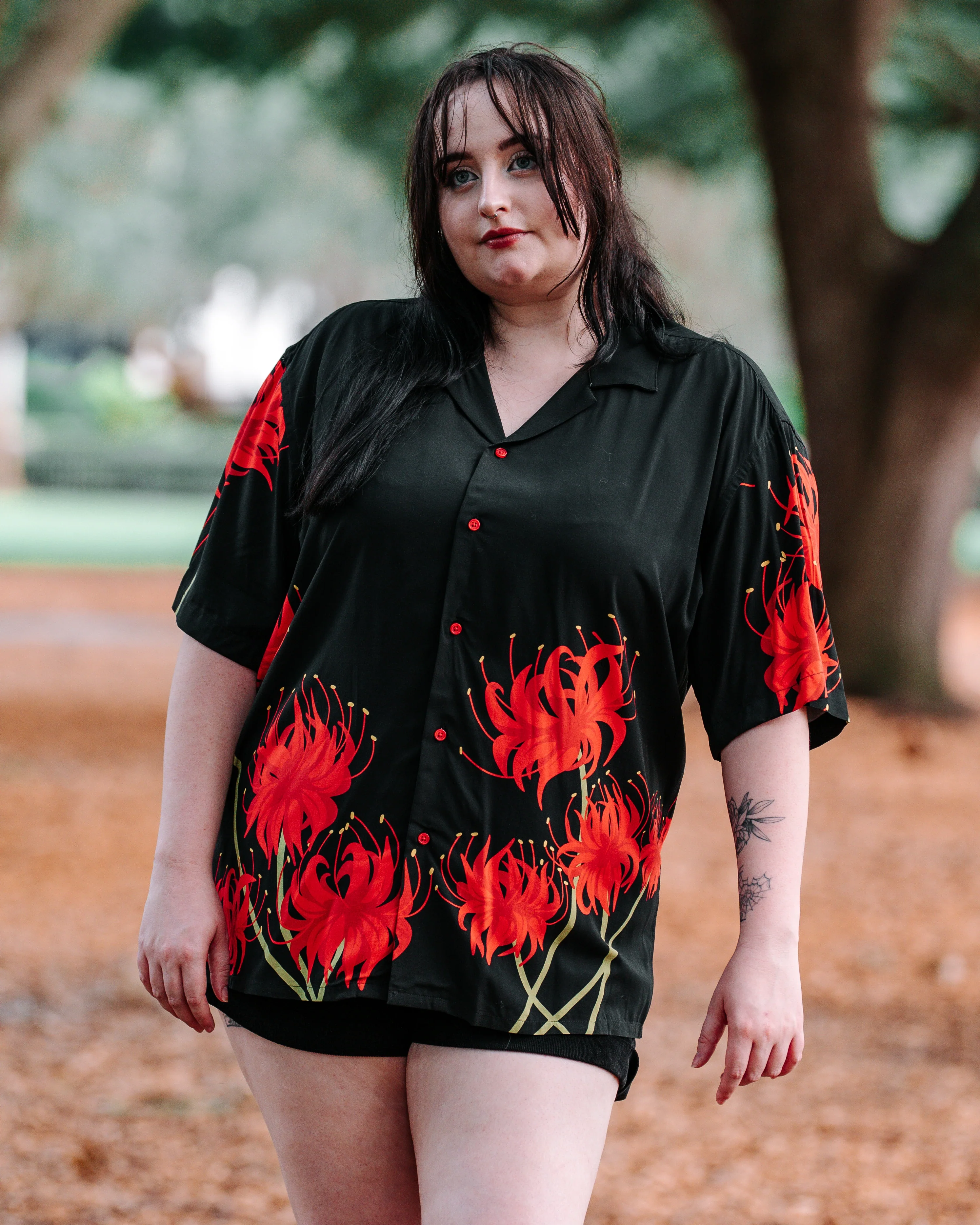 Spider Lily Button Up - Image 3