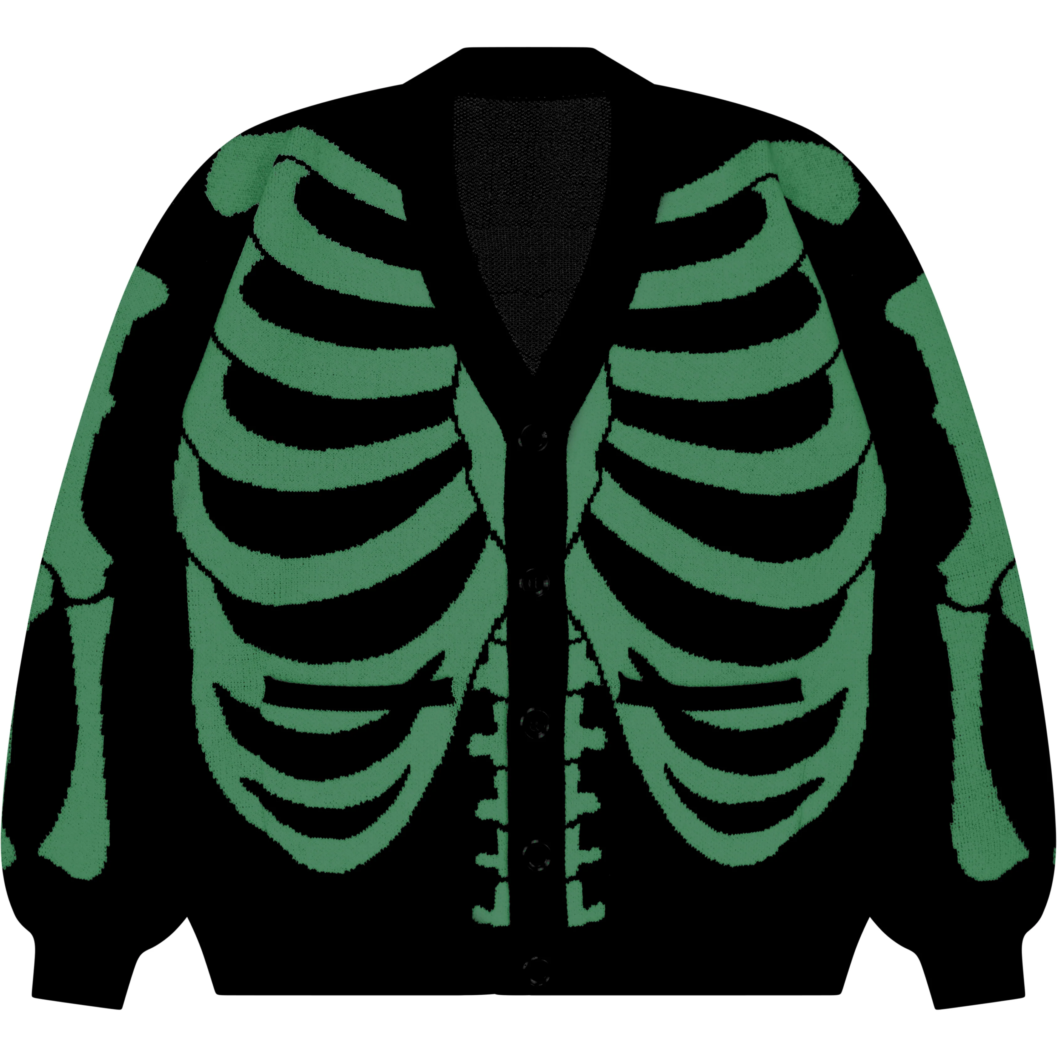 Spooky Scary Skeleton Cardigan - Image 2