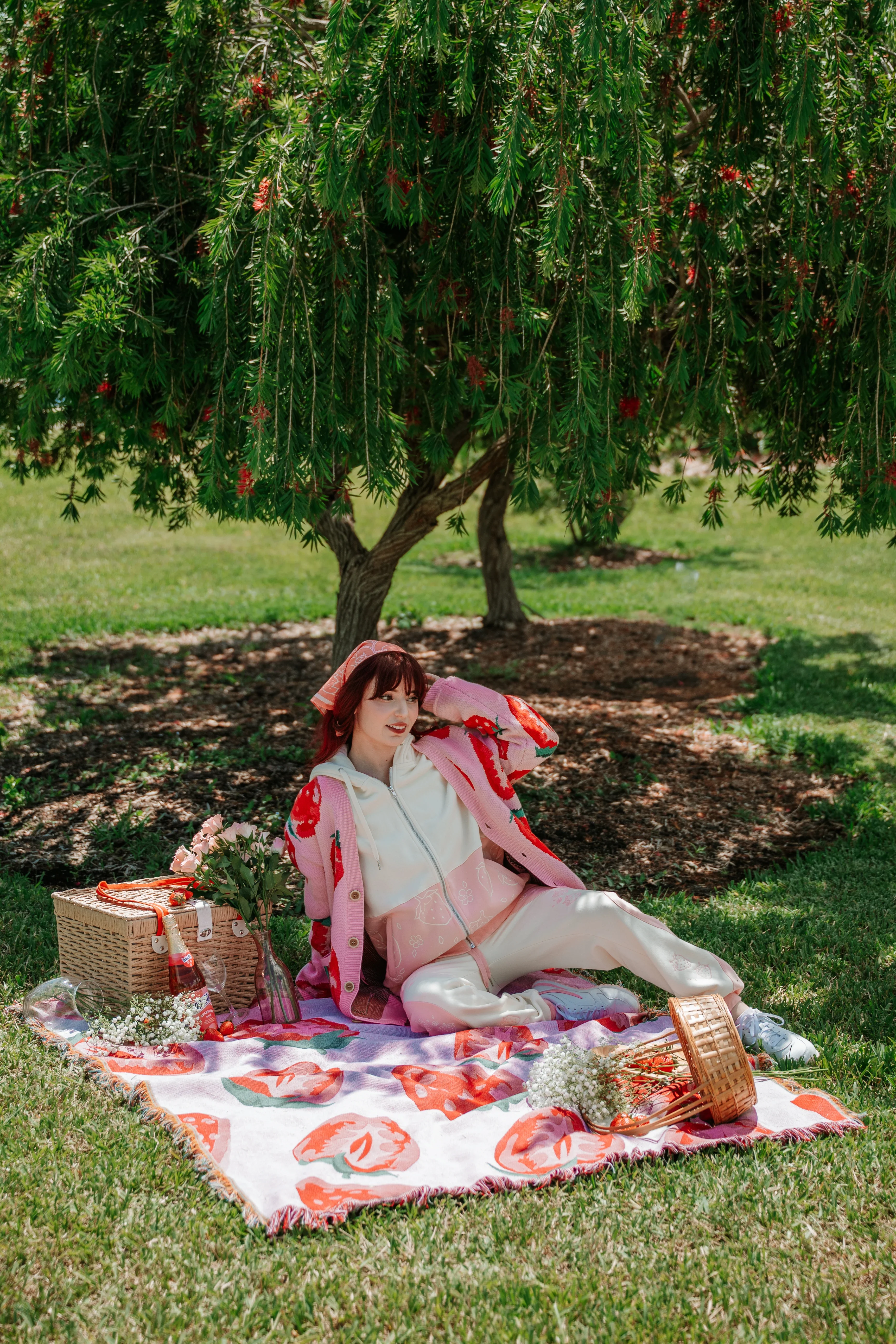 Strawberry Picking Bandana - Image 11