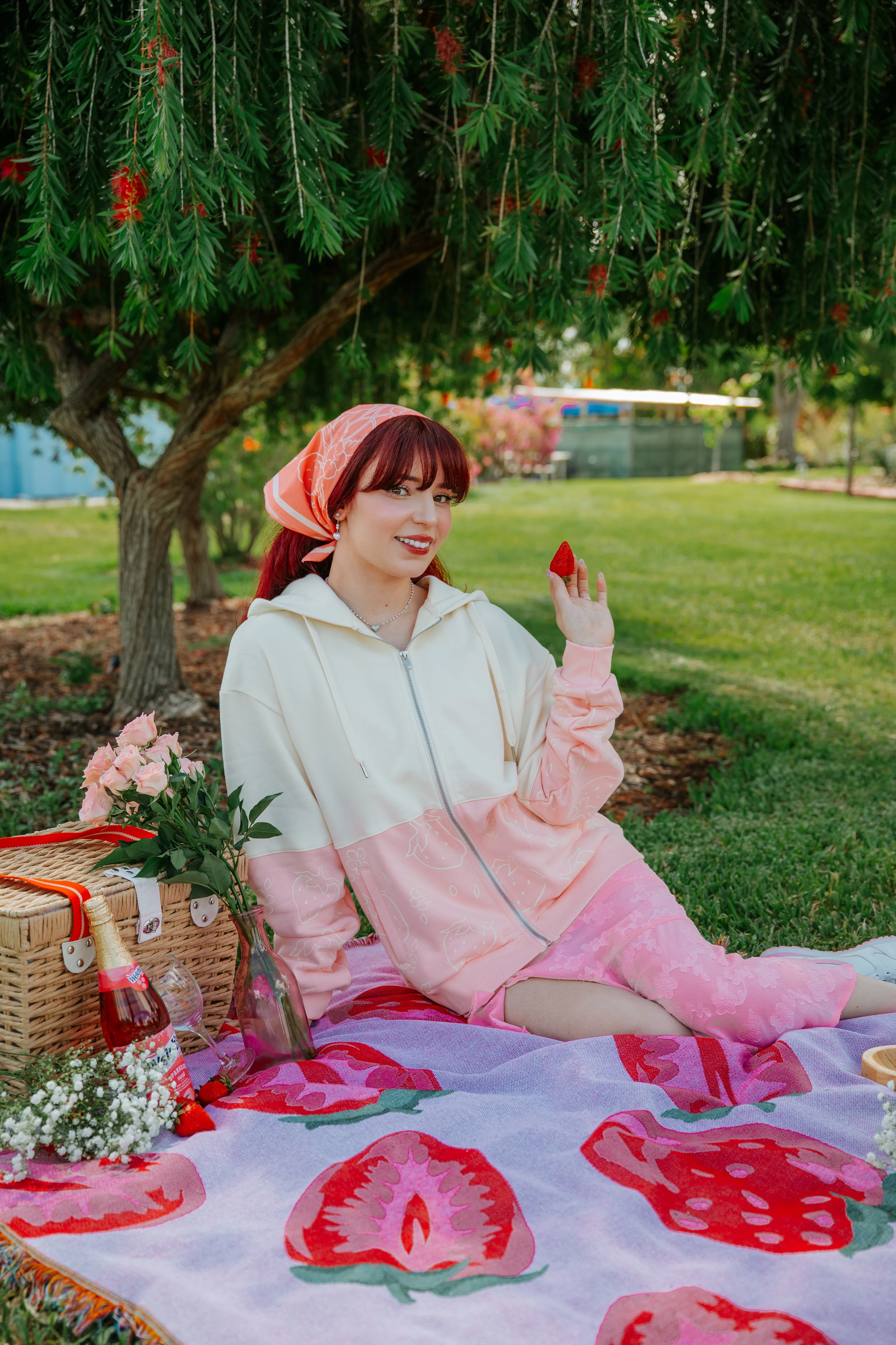 Strawberry Picking Bandana - Image 12