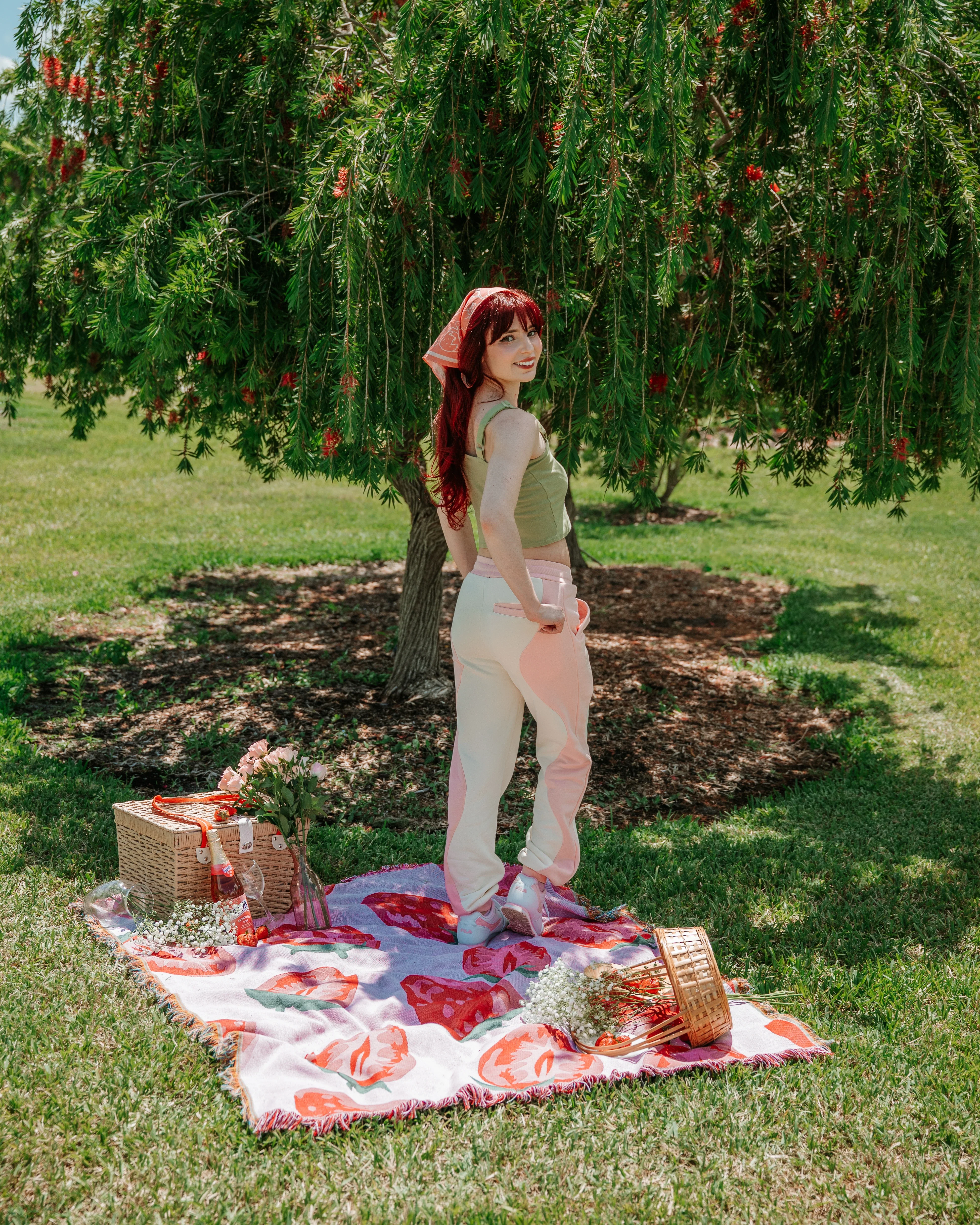 Strawberry Picking Sweat Pants - Image 6