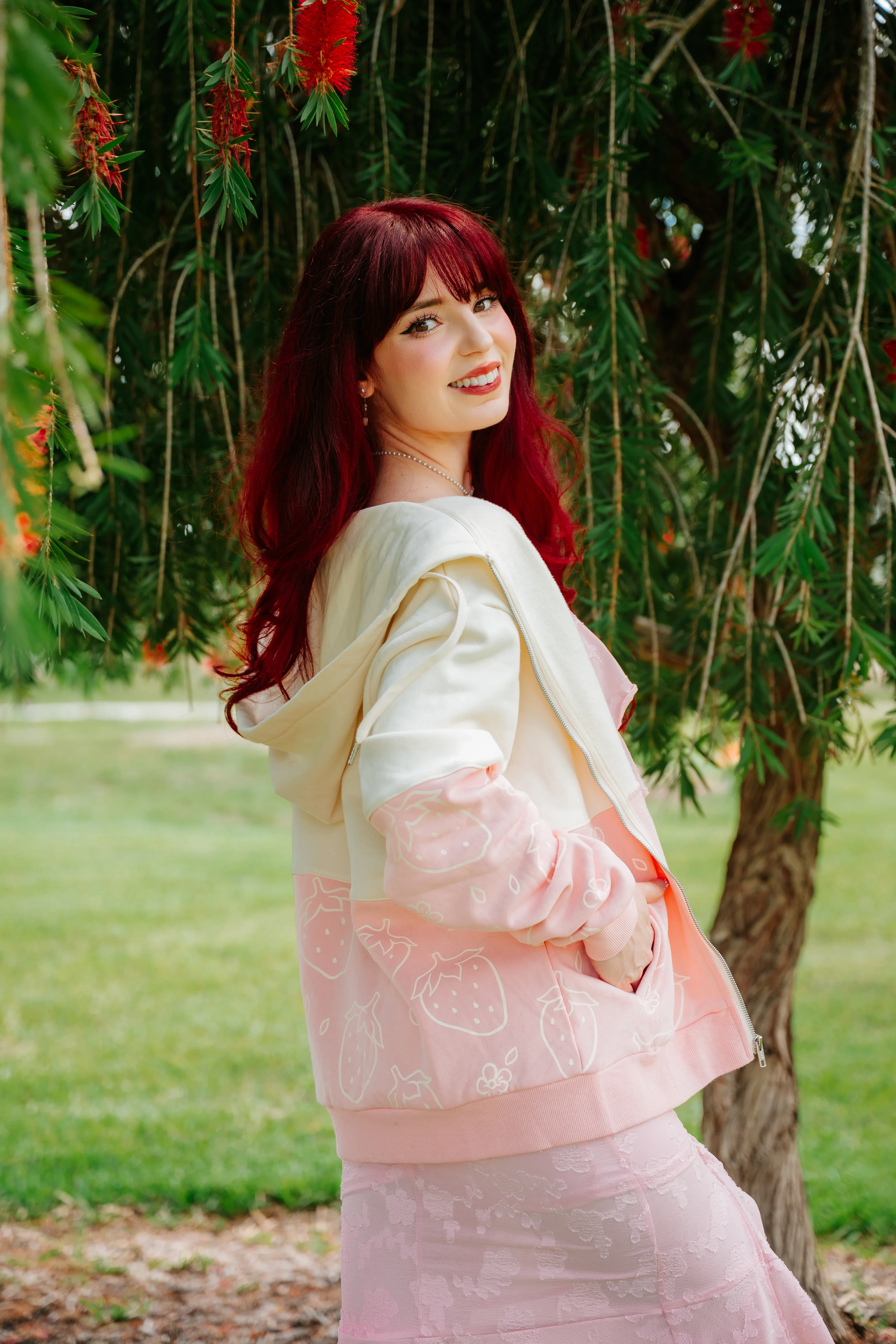 Strawberry Picking Hoodie - Image 4