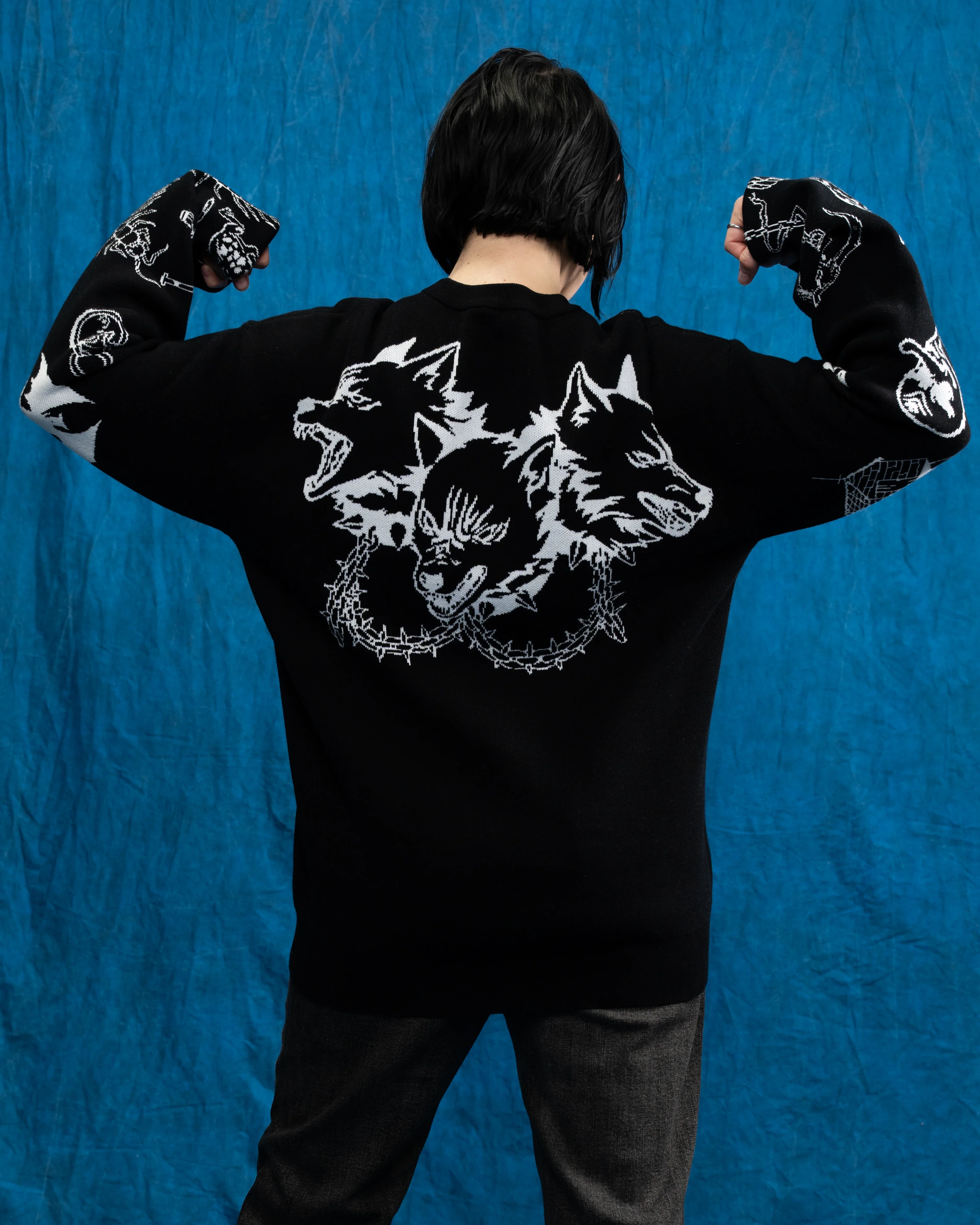 Tattoo Knit Sweater - Image 15
