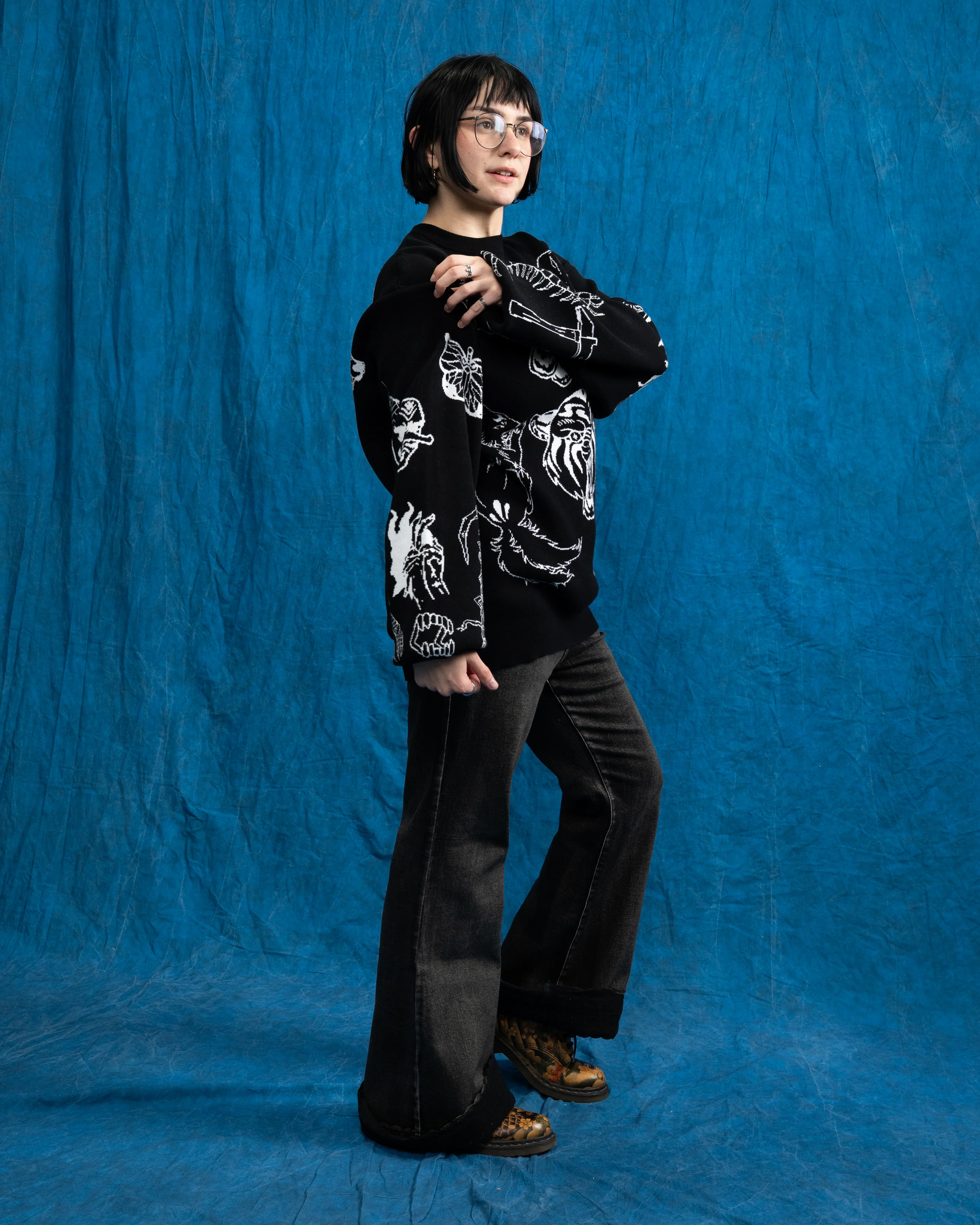 Tattoo Knit Sweater - Image 16