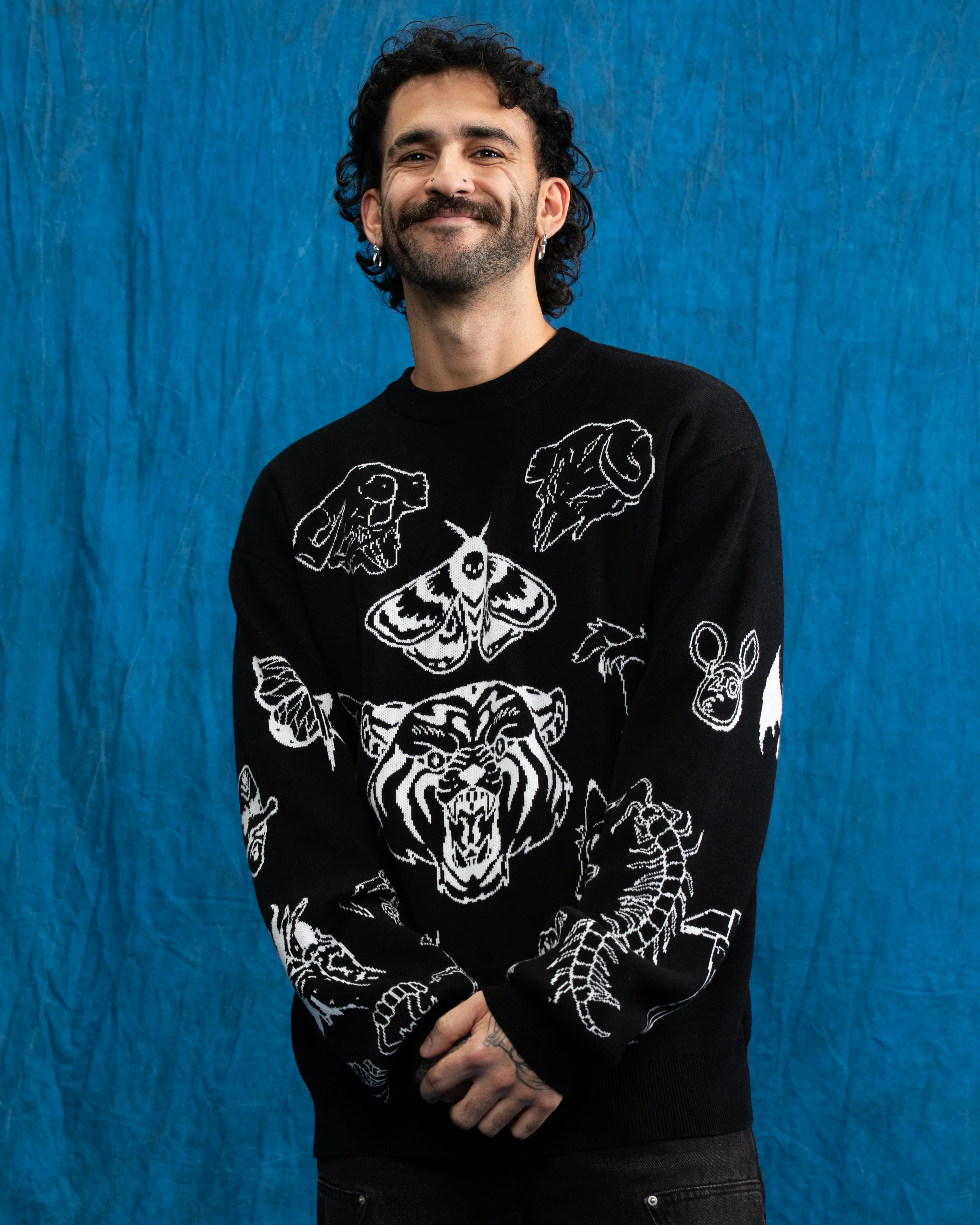 Tattoo Knit Sweater - Image 3