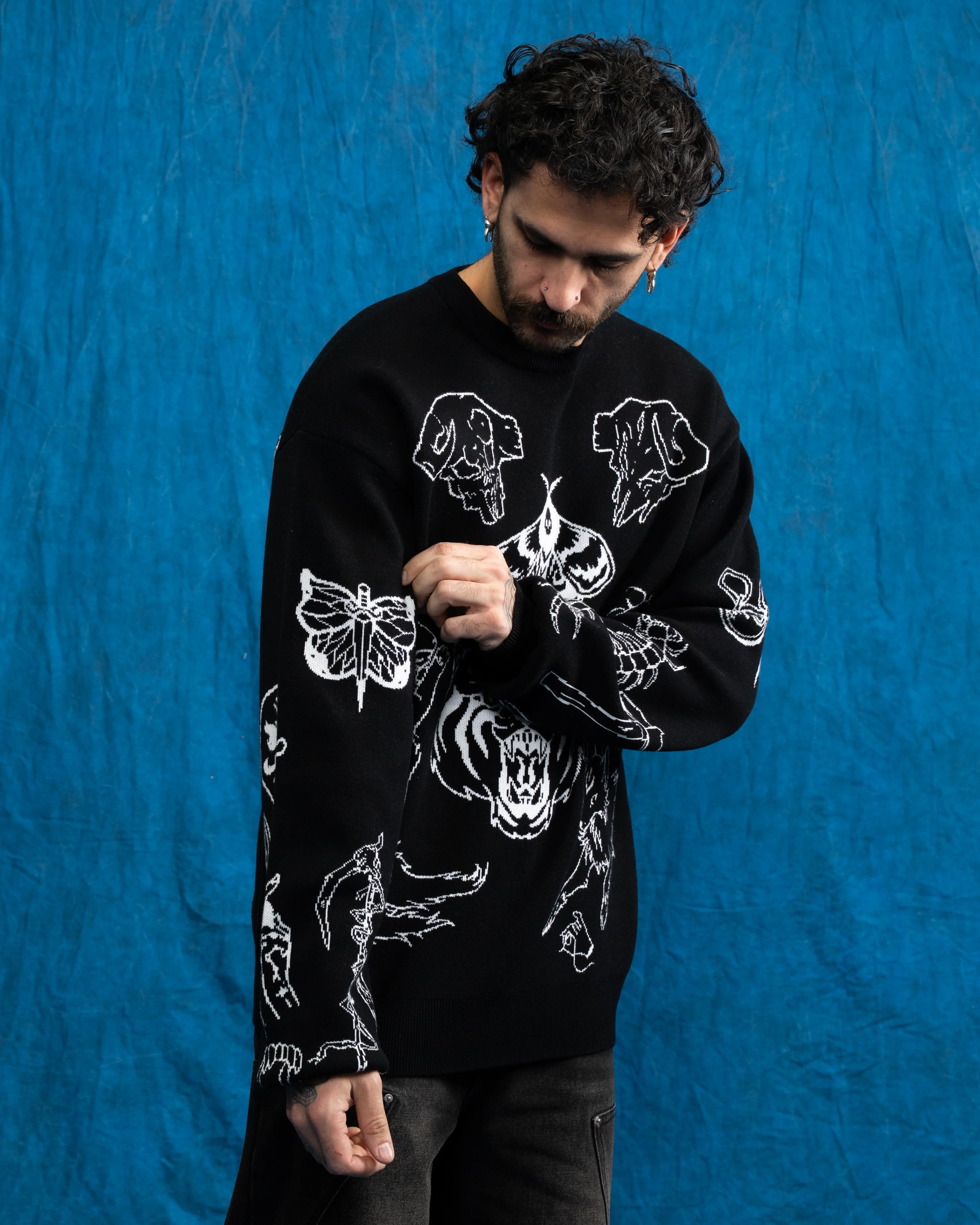 Tattoo Knit Sweater - Image 4