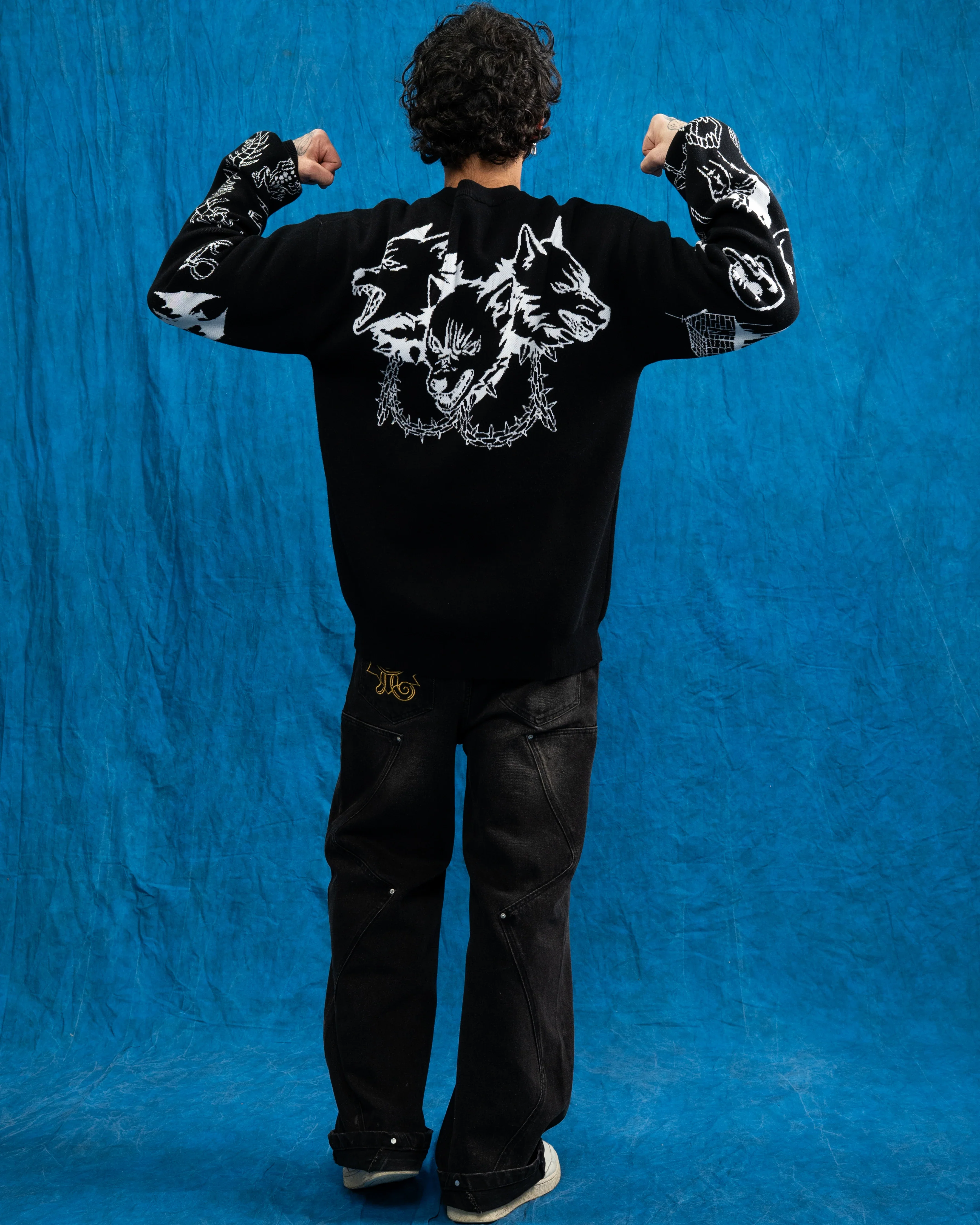 Tattoo Knit Sweater - Image 5