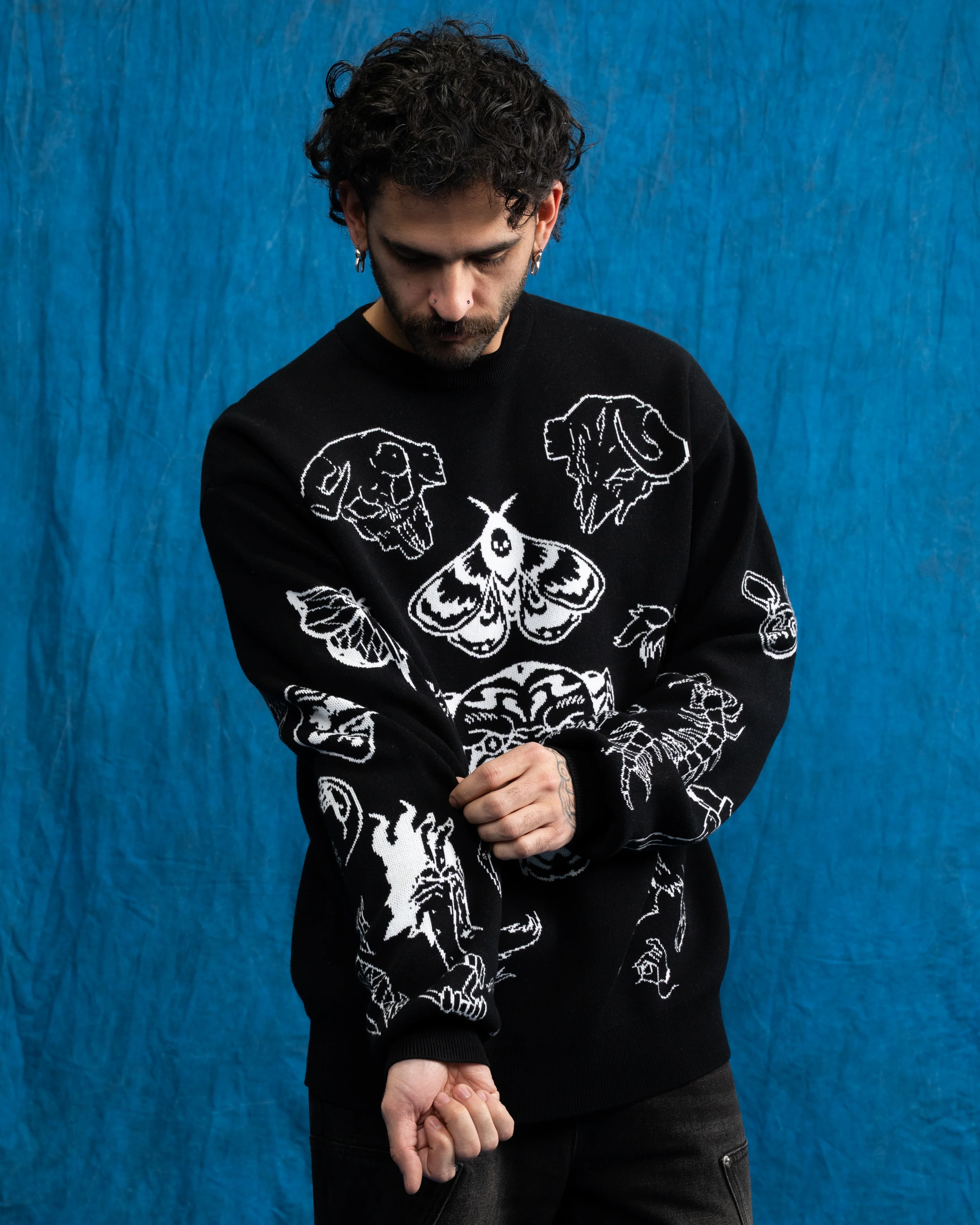 Tattoo Knit Sweater - Image 7