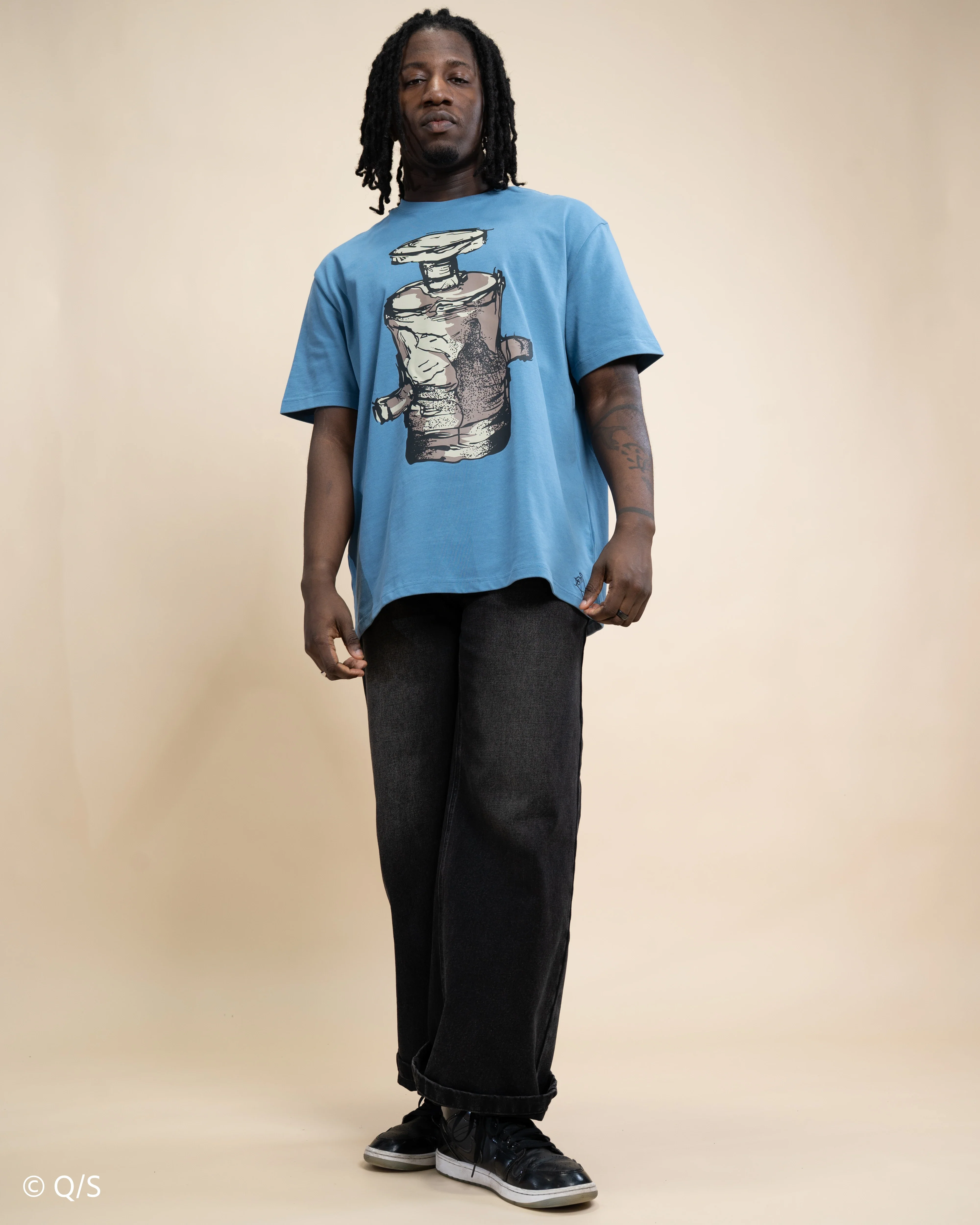 Teal Fujita Tee - Image 6