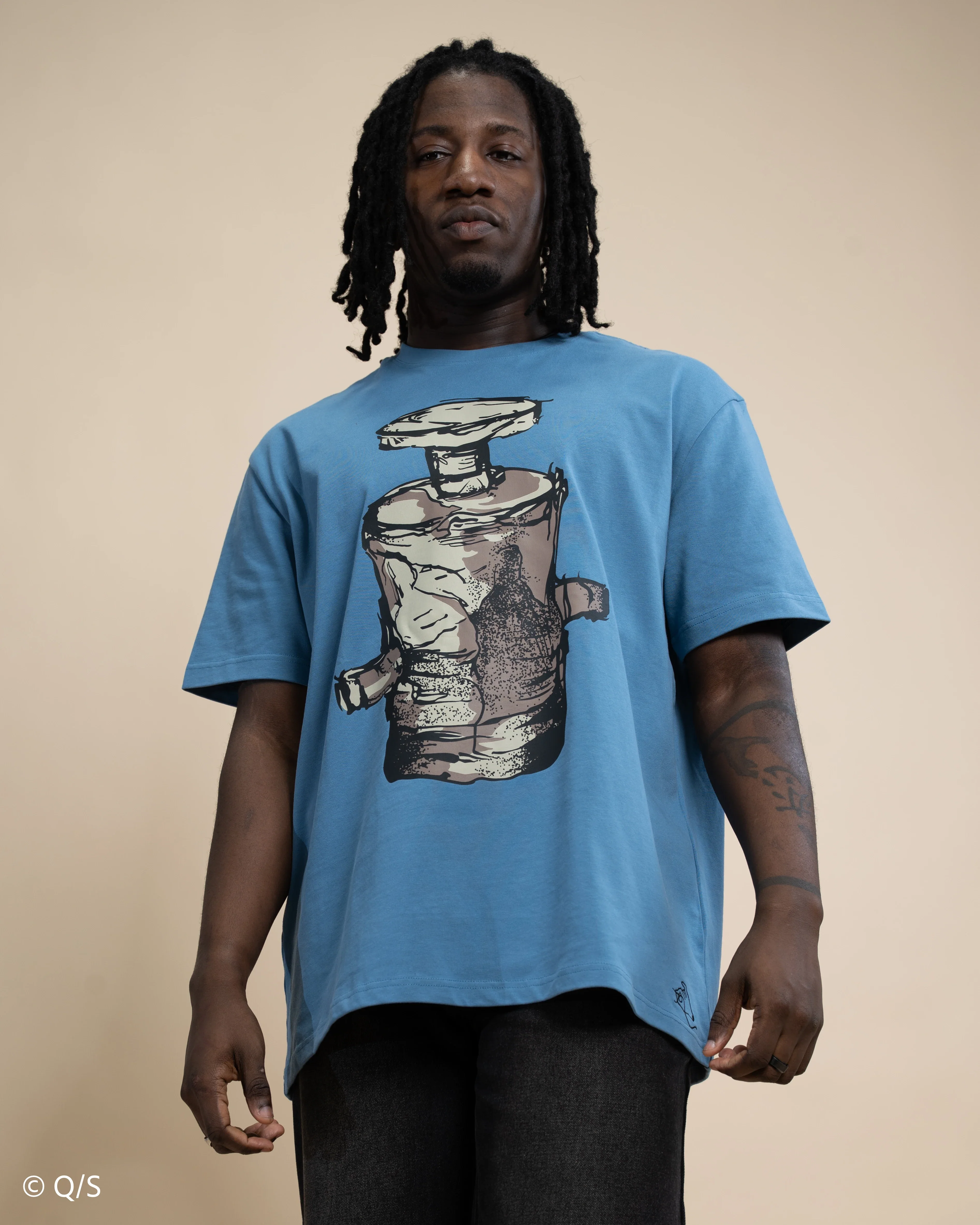 Teal Fujita Tee - Image 7