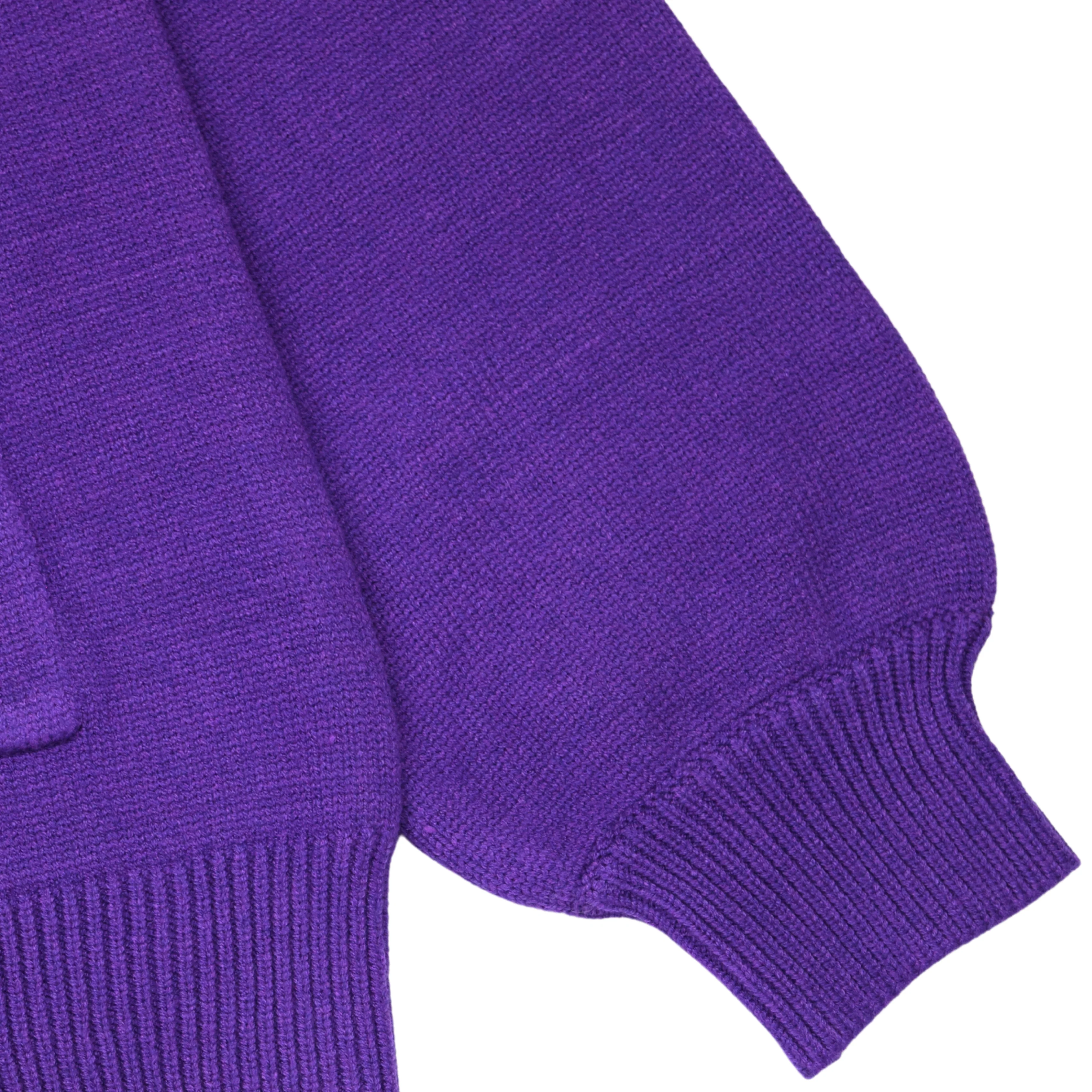 The DEEPEST Purple Cardigan - Image 8