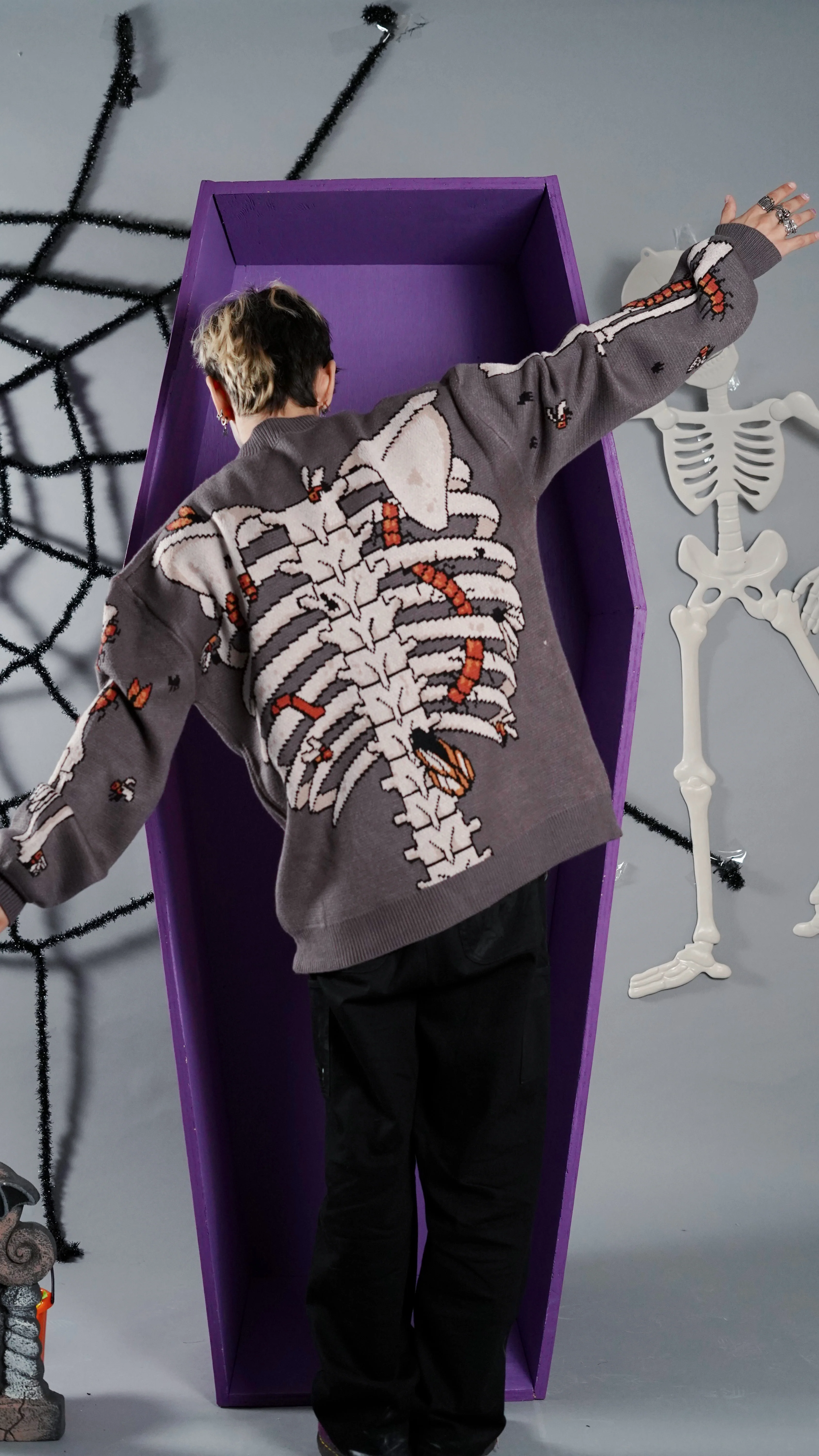 This is Bones! Cardigan - Image 4