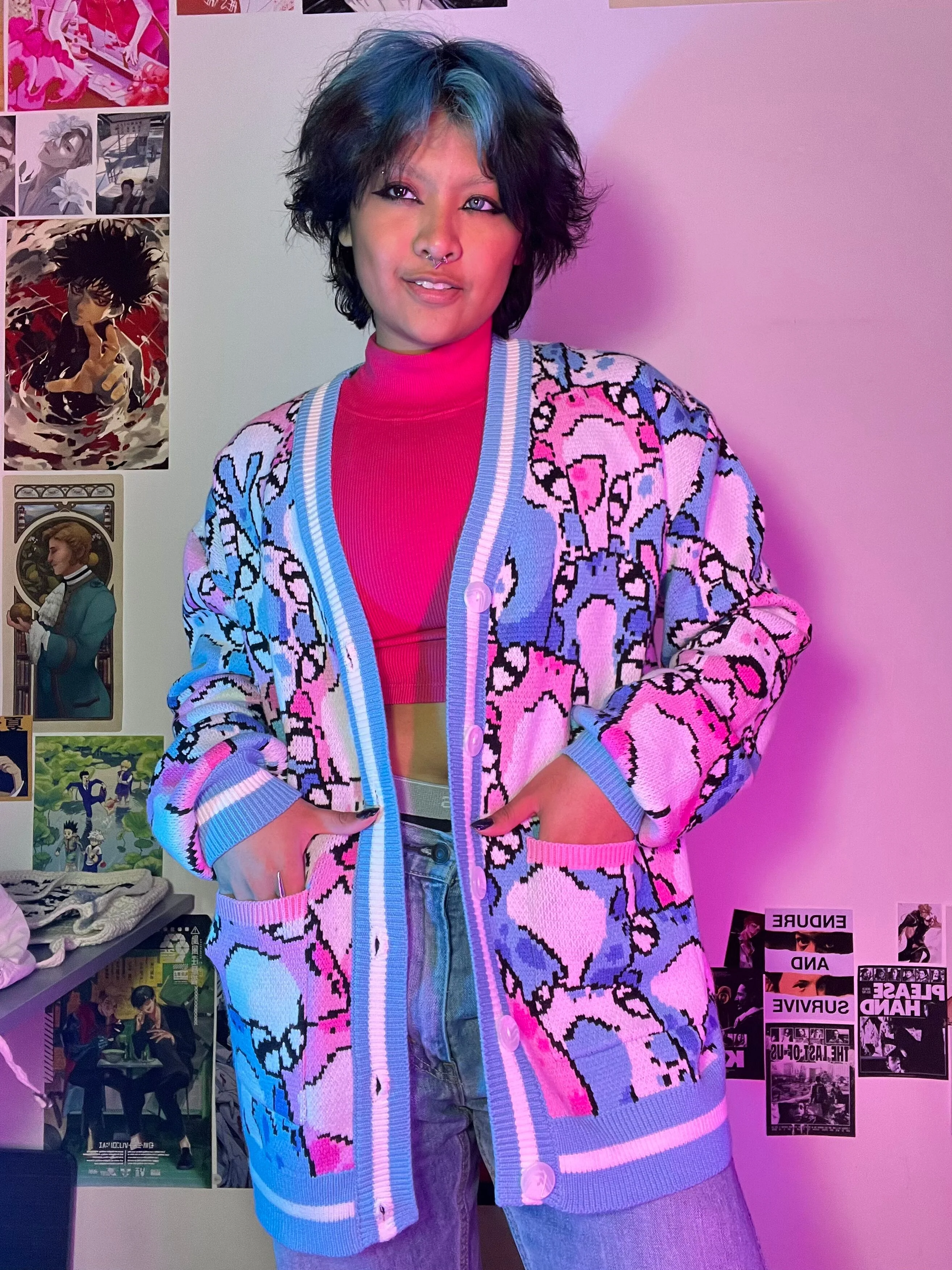 Trans Frog Cardigan - Image 3