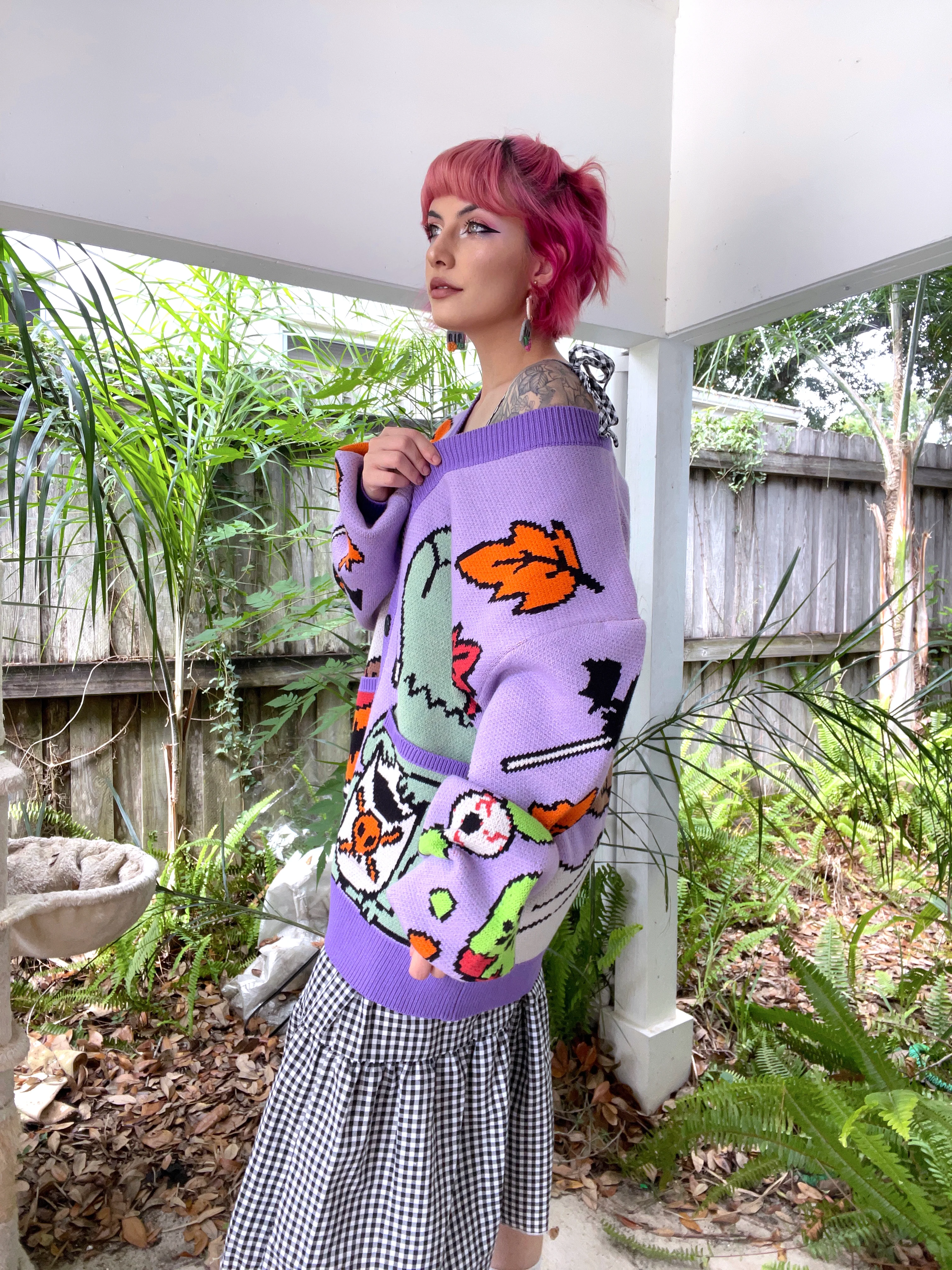 Trick or Treat Cardigan - Image 4