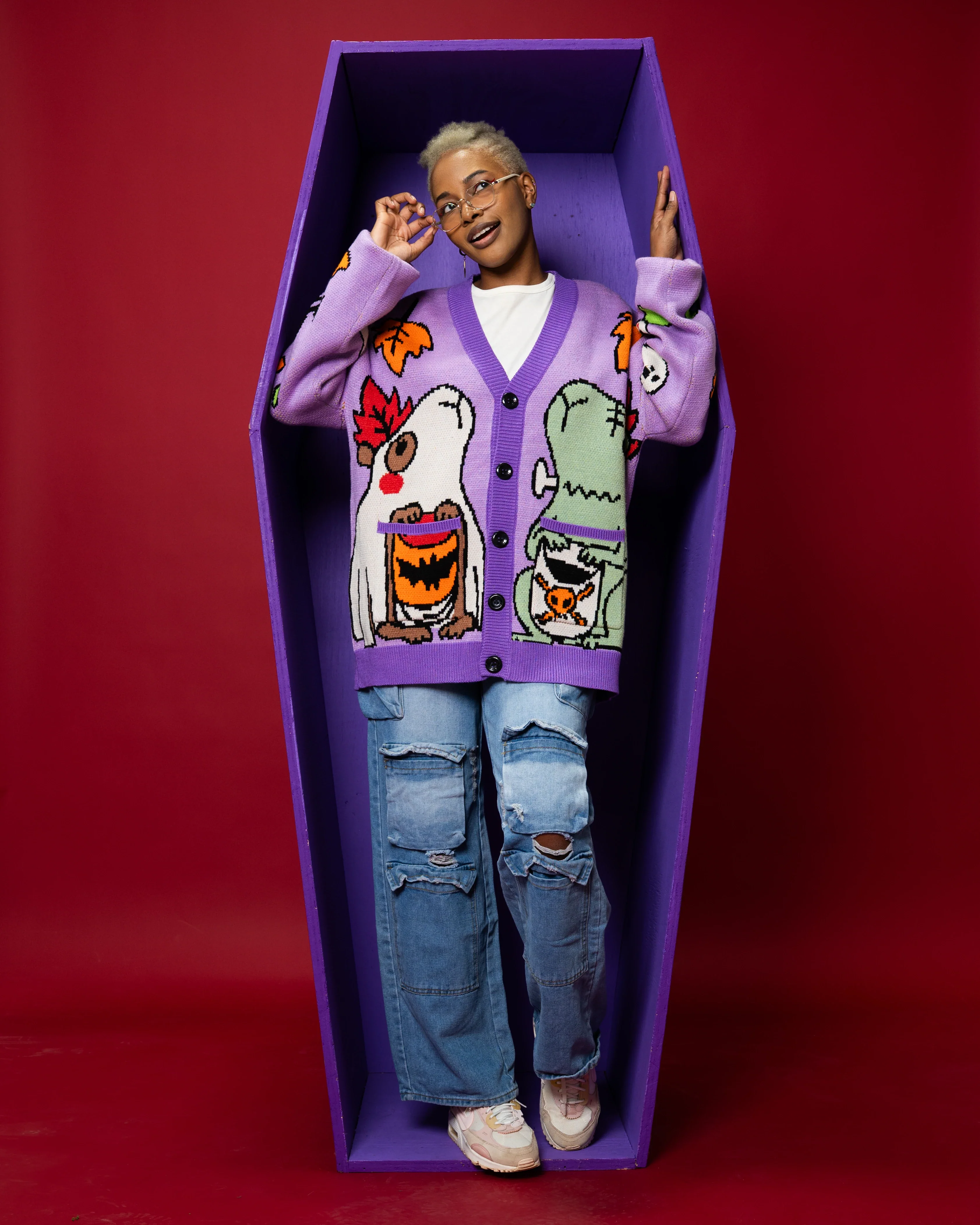 Trick or Treat Cardigan - Image 6