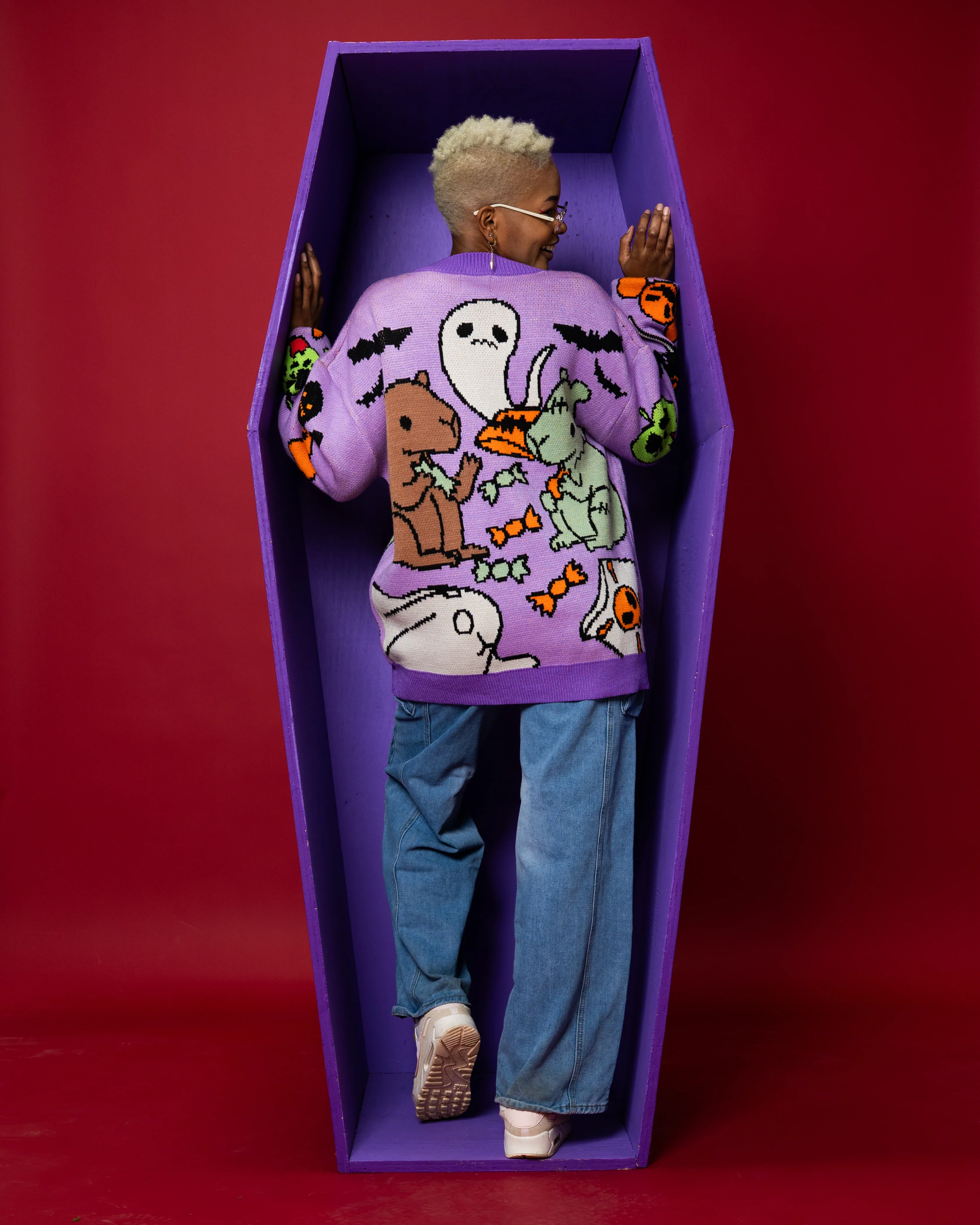 Trick or Treat Cardigan - Image 7