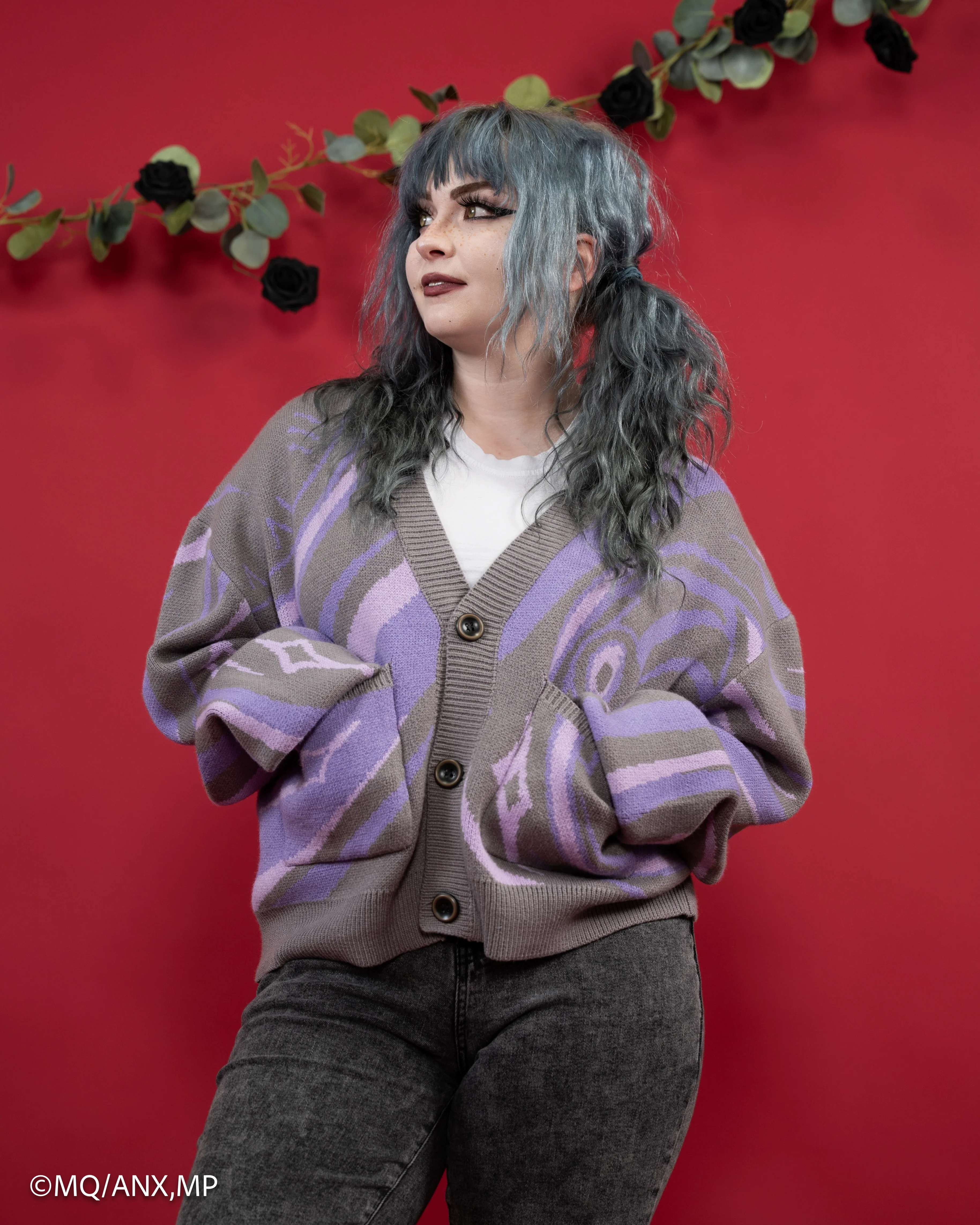 Turn Back Time Cropped Cardigan - Image 12