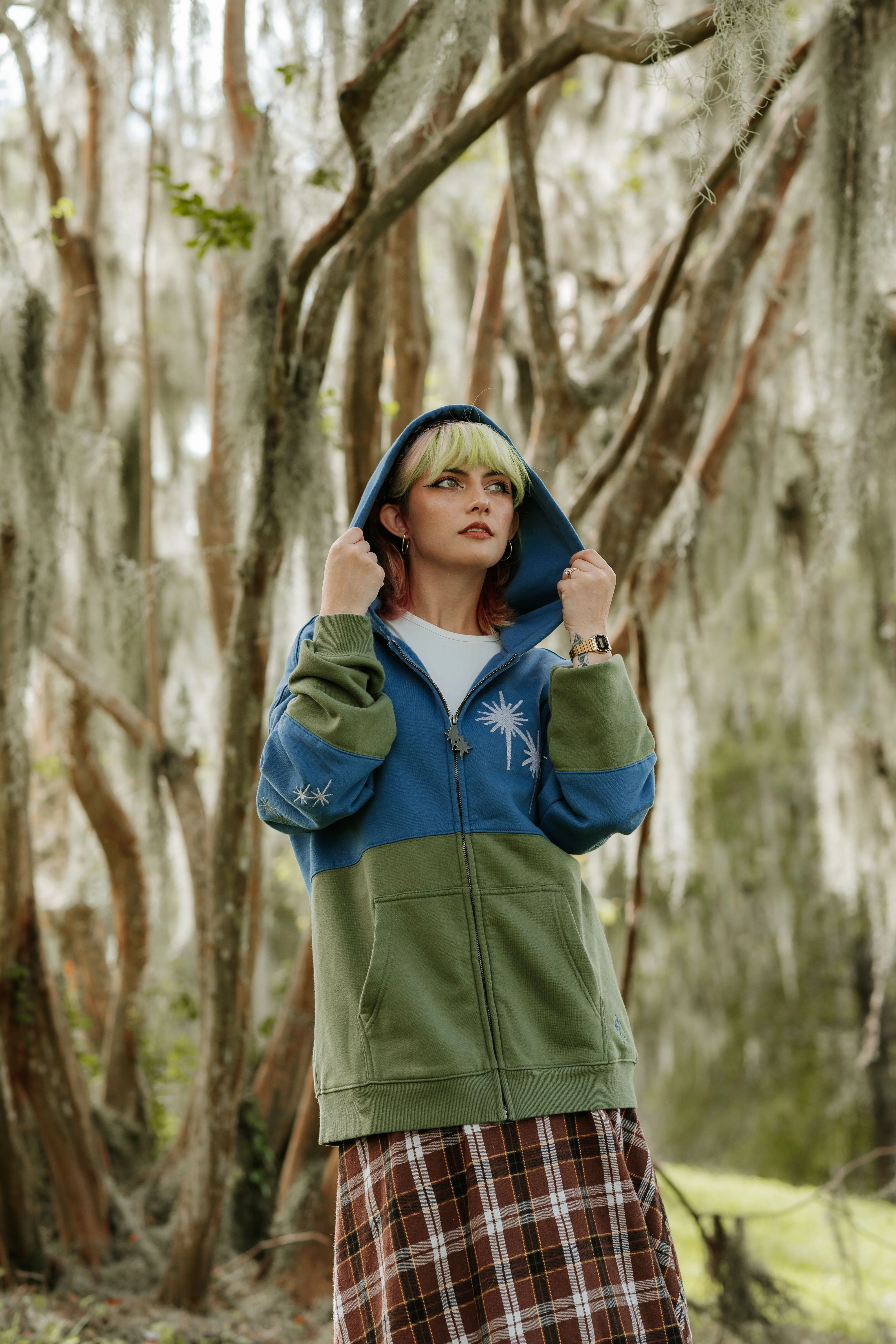 Twice as Many Stars Zip Up Hoodie - Image 4