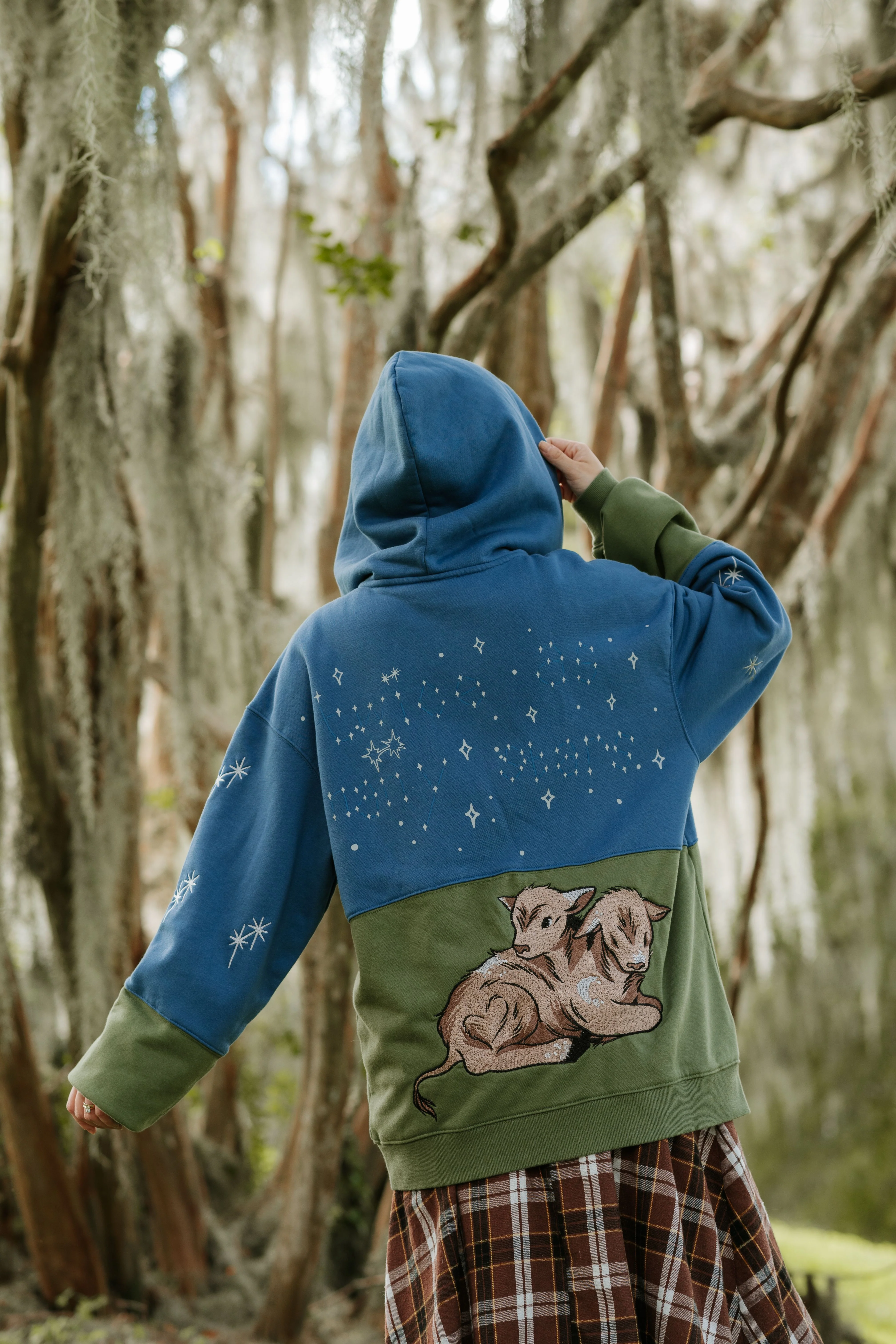 Twice as Many Stars Zip Up Hoodie - Image 6